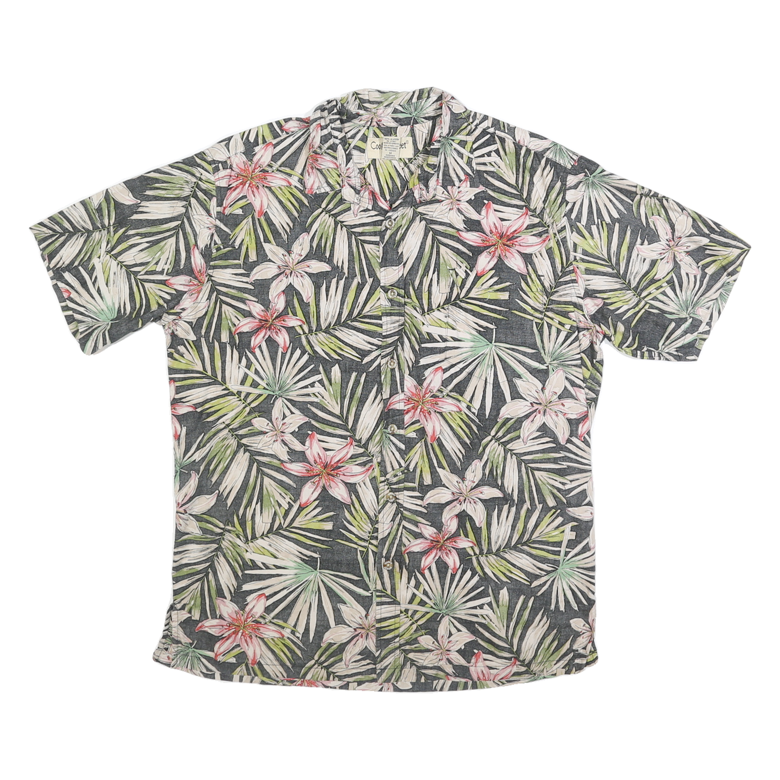 Buy COOKE STREET Mens Black & Cream Floral Cotton Shirt M Summer Casual Refurbished - $15.59 COOKE STREET Mens Black & Cream Floral Cotton Shirt M Summer Casual Refurbished - N/A refurbished available on Cerqular