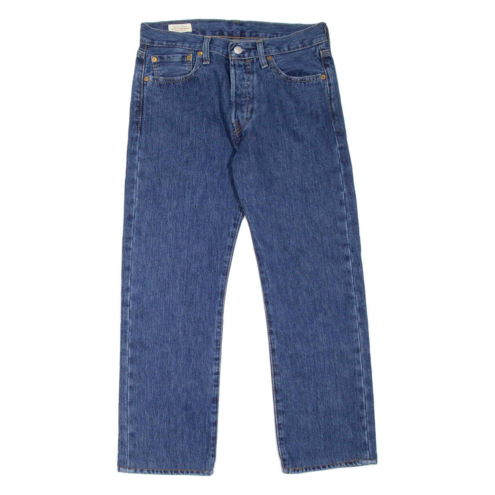 LEVI'S 501 BIG E Jeans Mens Blue Regular Straight W29 L25 Refurbished - N/A refurbished available on Cerqular