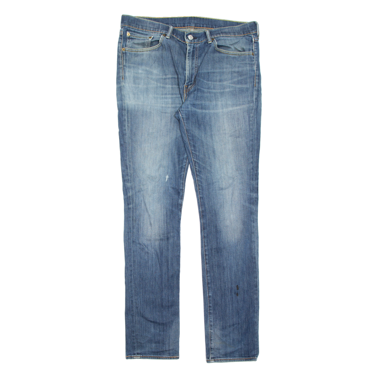 LEVI'S 510 Jeans Mens Blue Slim Skinny Stone Wash W36 L34 Refurbished - N/A refurbished available on Cerqular