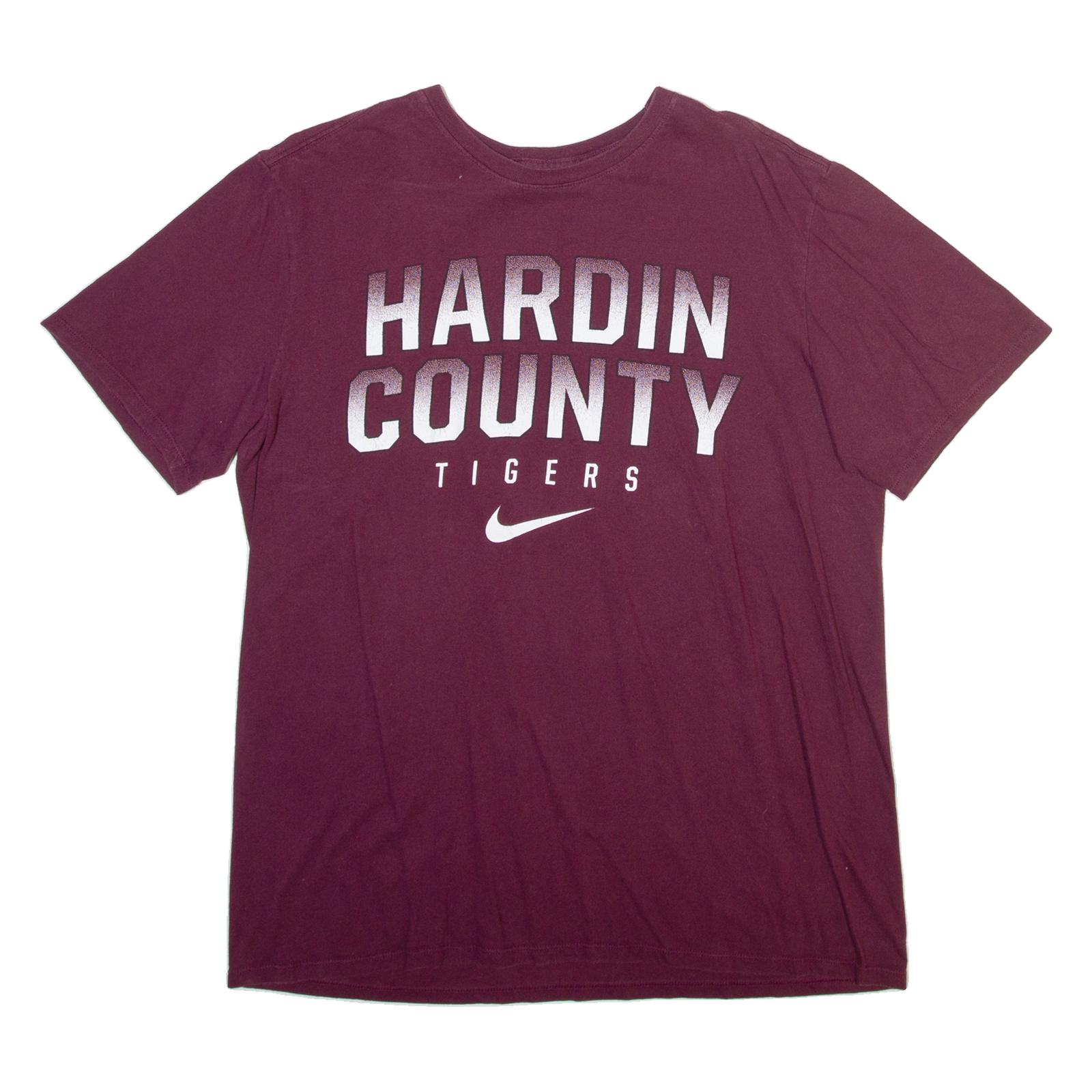 NIKE Mens T-Shirt Maroon L Refurbished - N/A refurbished available on Cerqular