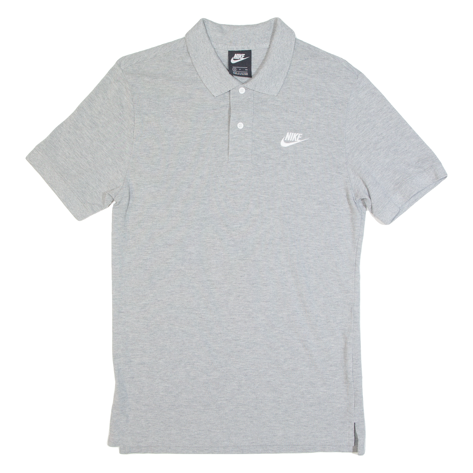 NIKE Mens Polo Shirt Grey S Refurbished - N/A refurbished available on Cerqular