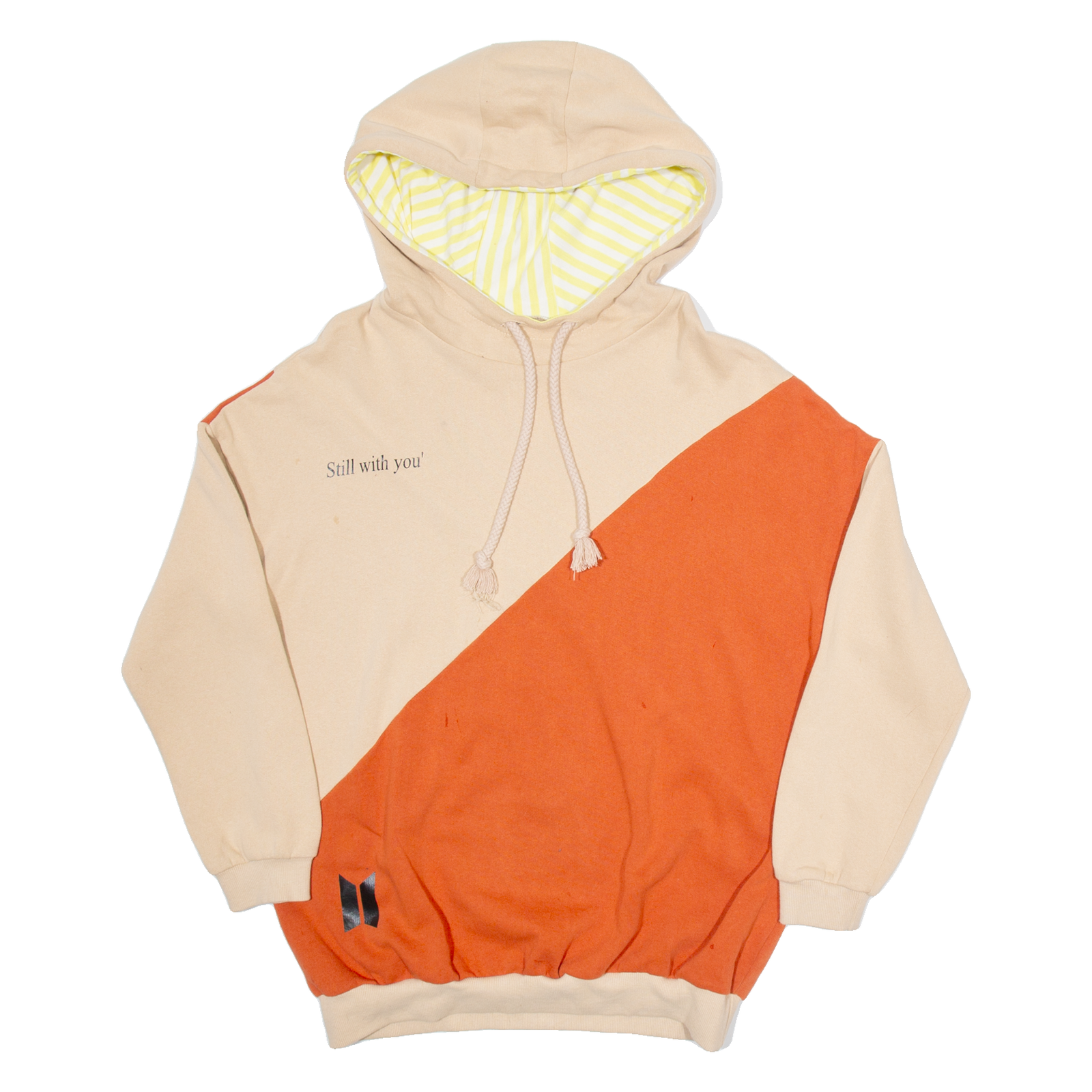Still With You Womens Beige Hoodie L Refurbished - N/A refurbished available on Cerqular