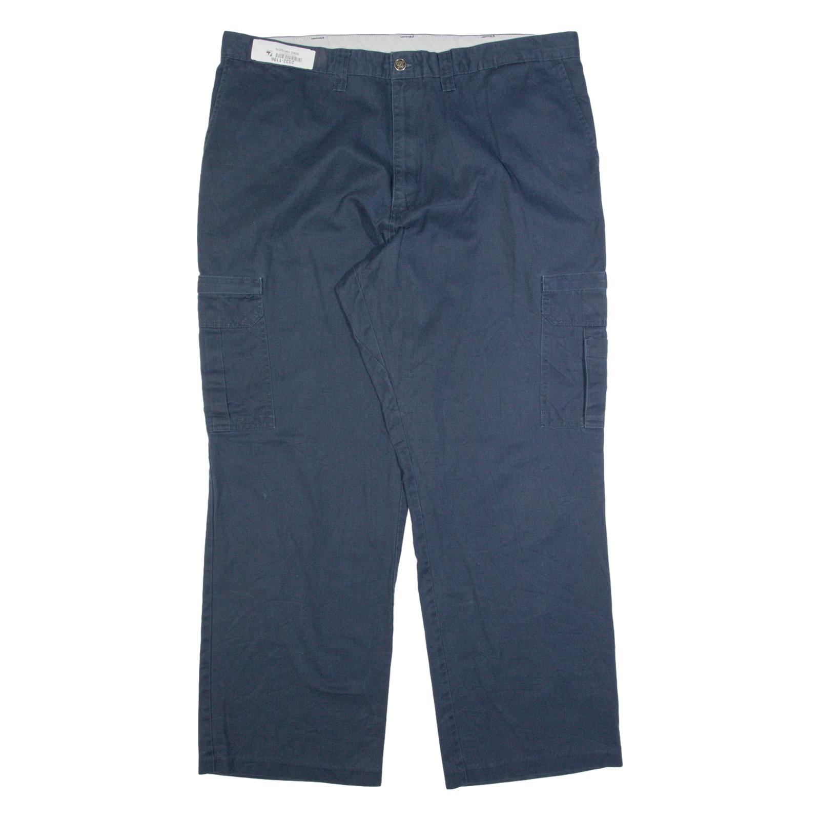 DICKIES Cargo Workwear Mens Trousers Blue Regular Straight W42 L32 Refurbished - N/A refurbished available on Cerqular