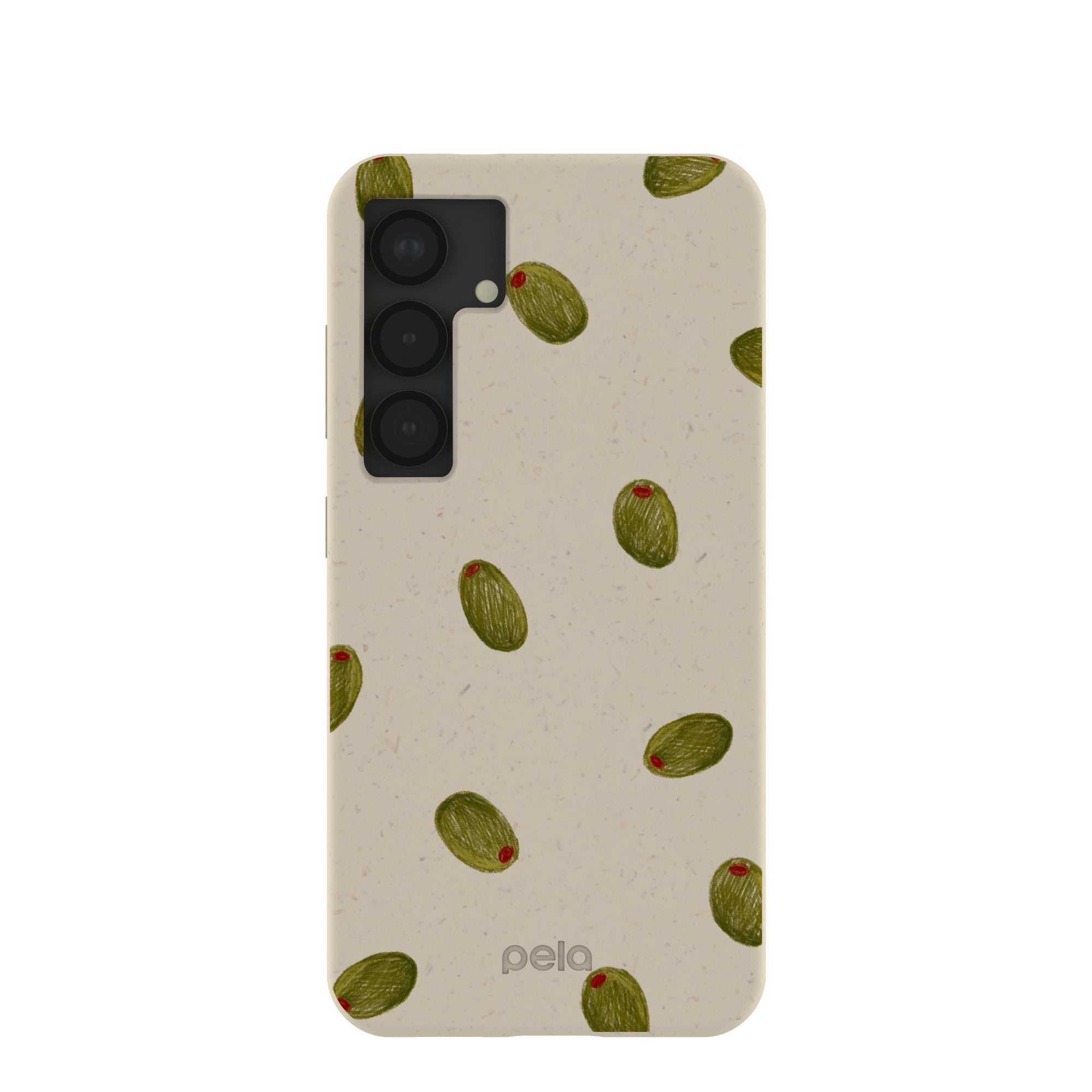 London Fog Olive Party Samsung Galaxy S25 Case Refurbished - Pela Case refurbished available on Cerqular
