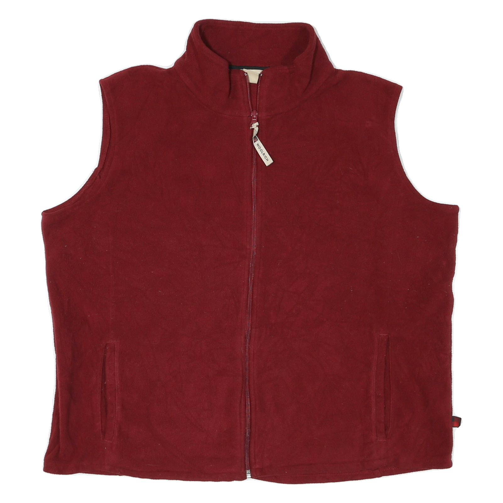 Buy WOOLRICH Womens Red Zip Fleece Vest XL Polyester Sleeveless Casual Outdoor Layer Refurbished - $36.39 WOOLRICH Womens Red Zip Fleece Vest XL Polyester Sleeveless Casual Outdoor Layer Refurbished - N/A refurbished available on Cerqular