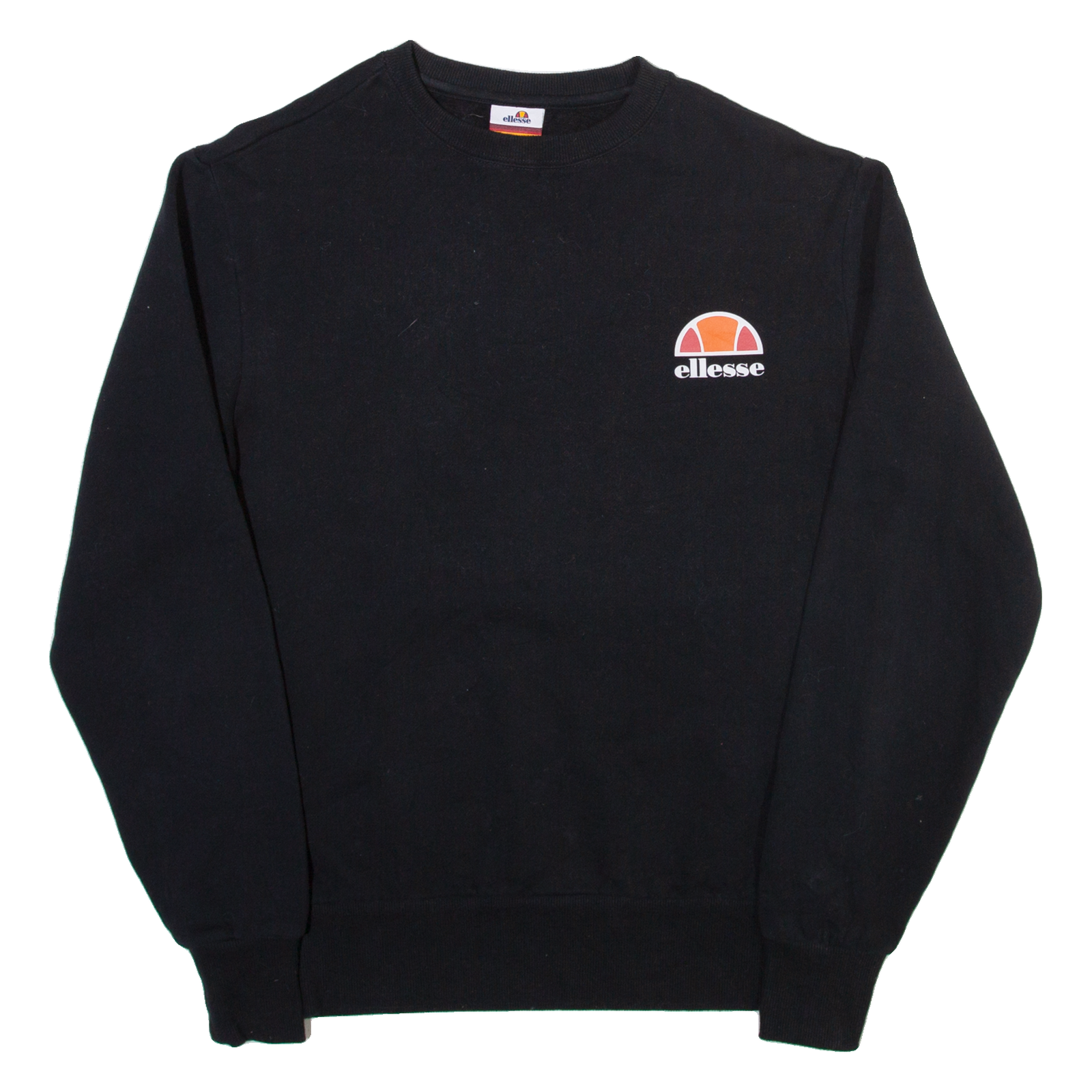 ELLESSE Mens Sweatshirt Black S Refurbished - N/A refurbished available on Cerqular