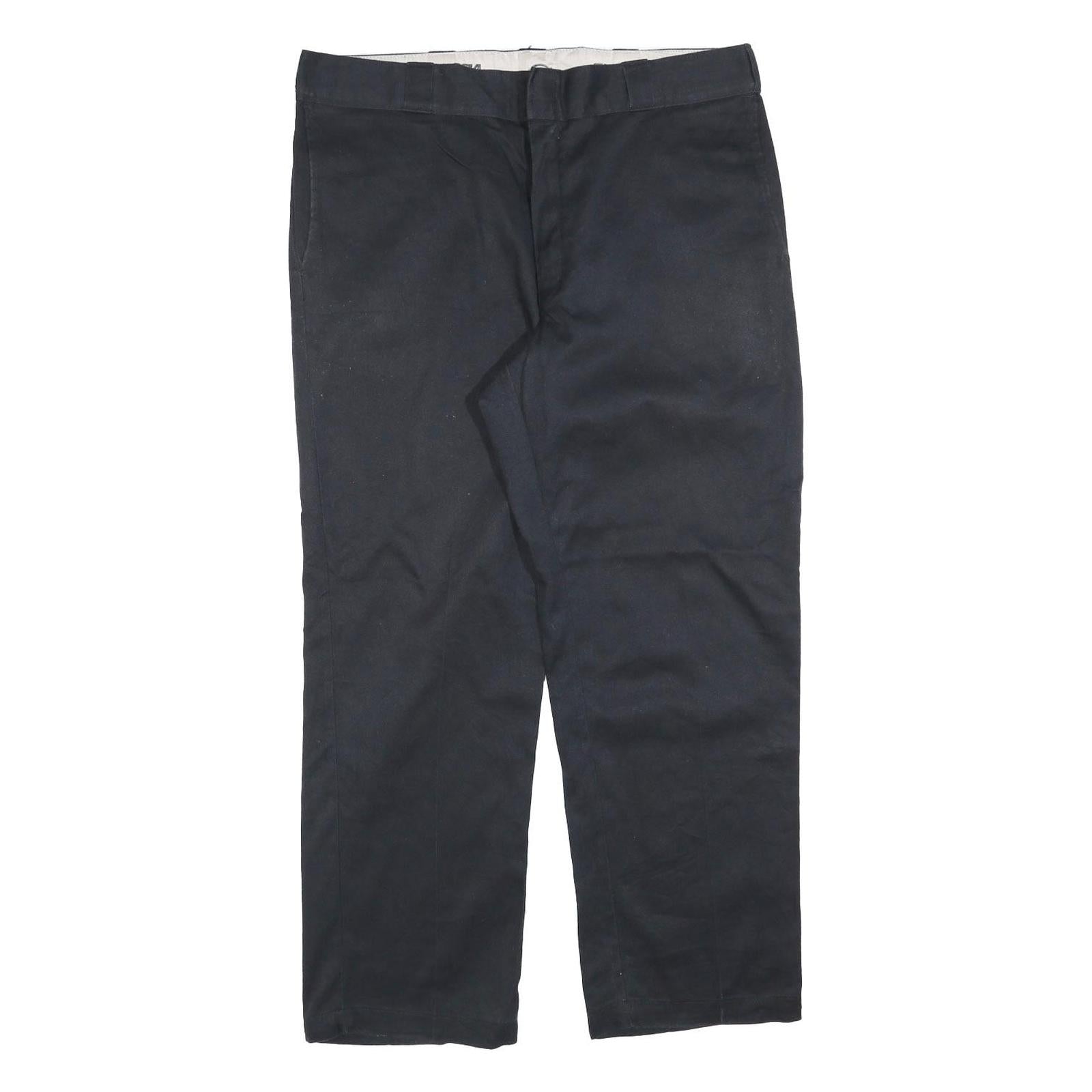 Buy DICKIES Mens Cotton Blend Black Regular Fit Straight Leg Trousers W38 L30 Refurbished - $37.69 DICKIES Mens Cotton Blend Black Regular Fit Straight Leg Trousers W38 L30 Refurbished - N/A refurbished available on Cerqular