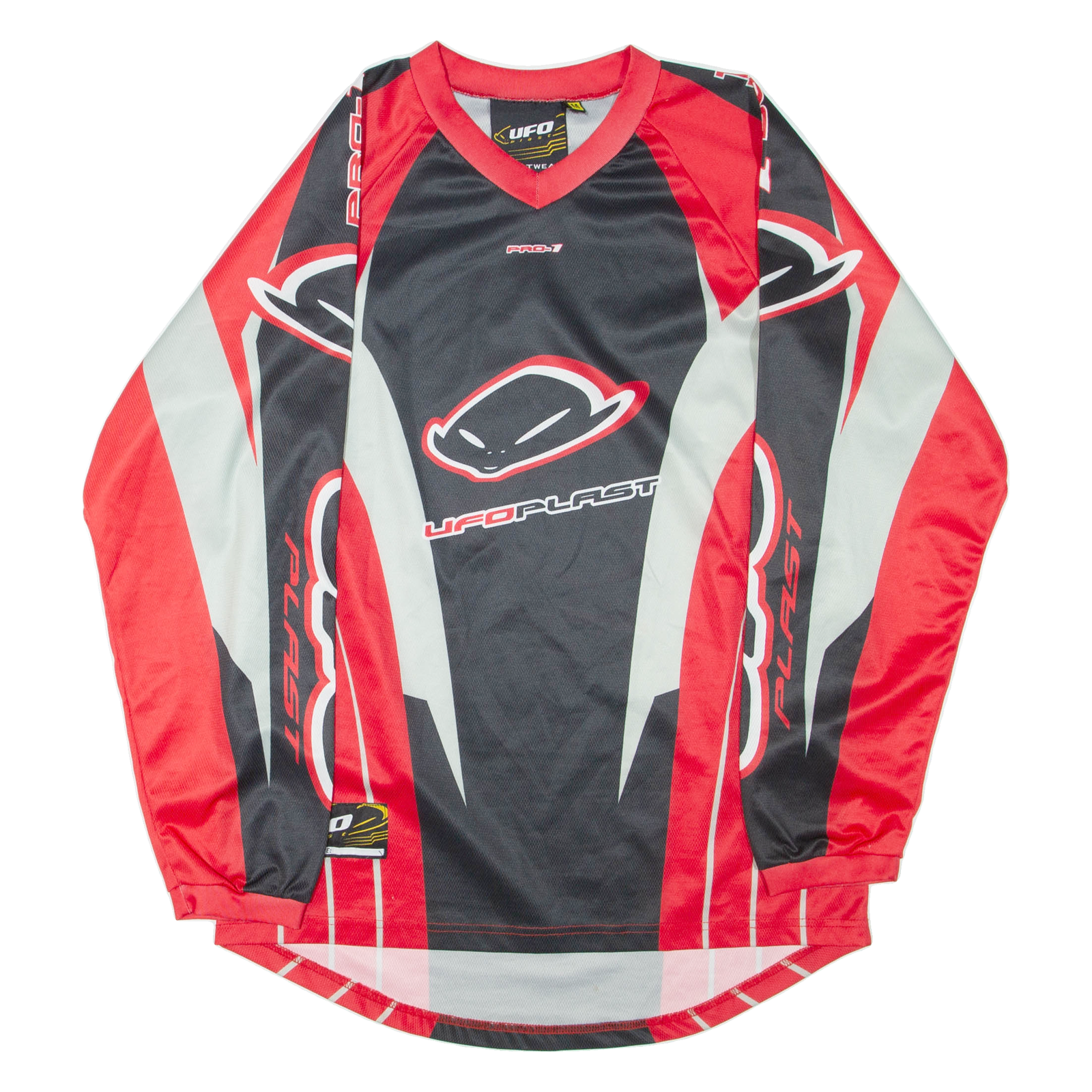 UFO SPORTSWEAR Mens Jersey Red Long Sleeve V-Neck M Refurbished - N/A refurbished available on Cerqular