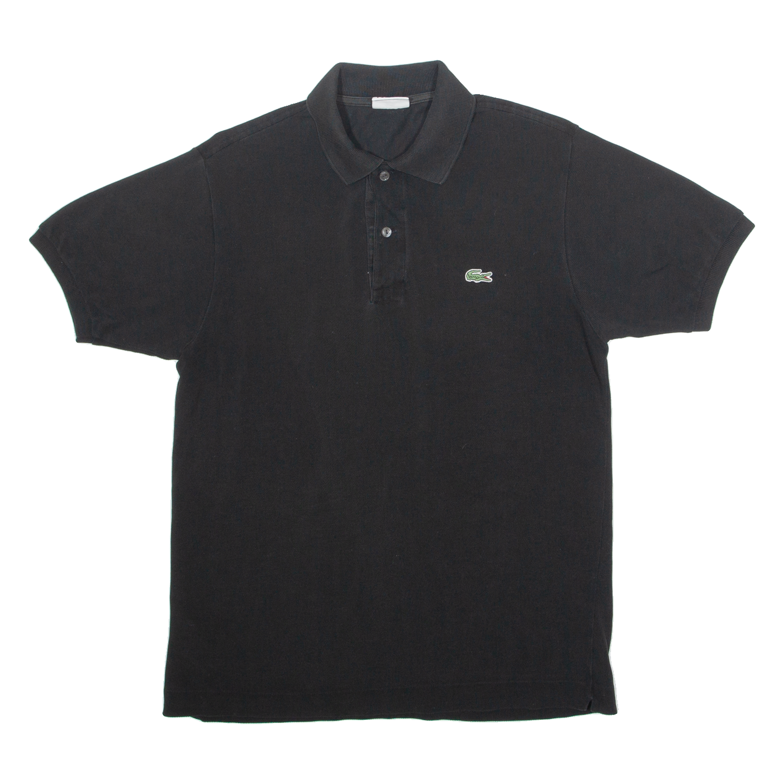 LACOSTE Mens Polo Shirt Black S Refurbished - N/A refurbished available on Cerqular
