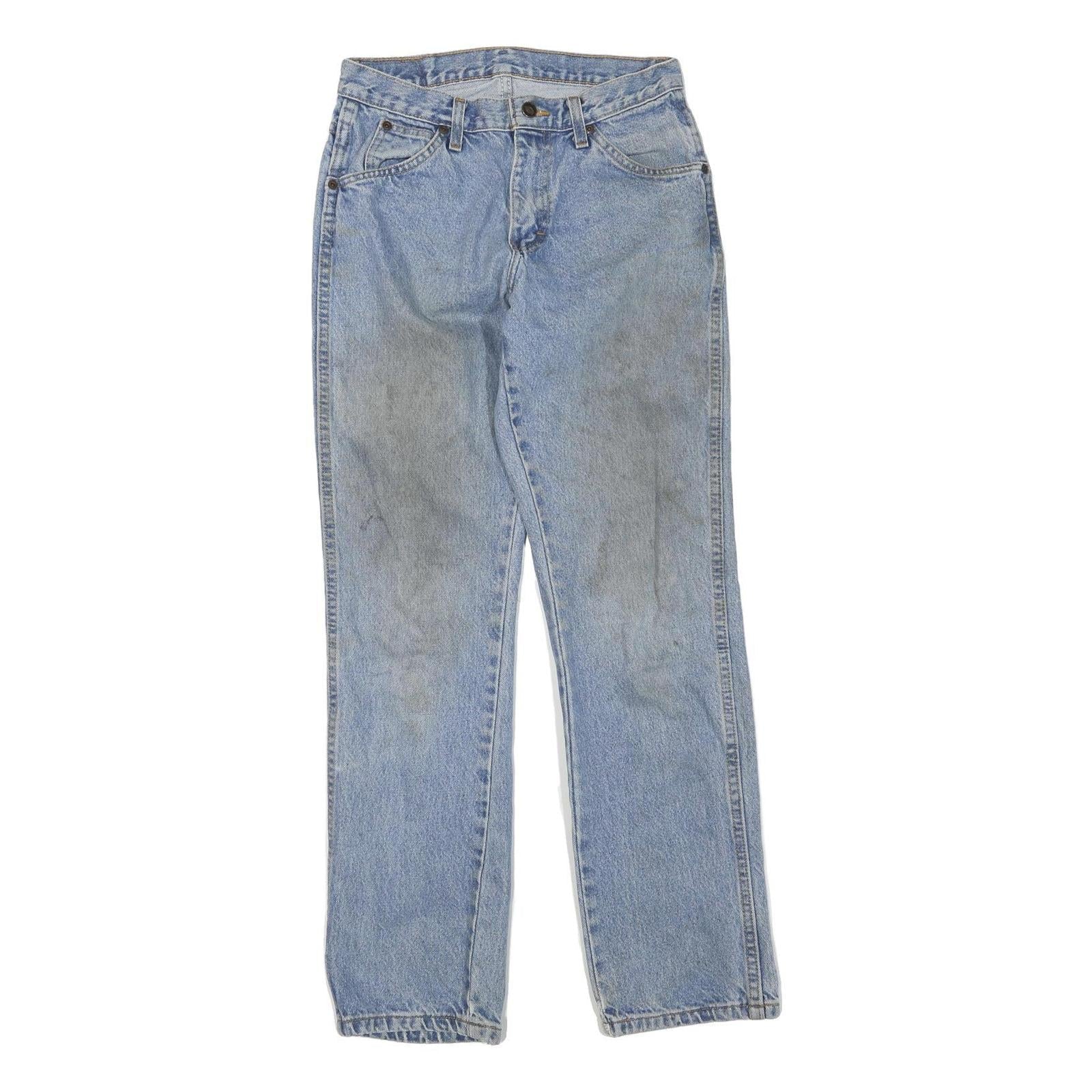 DICKIES Mens Jeans Blue Regular Straight Denim Medium W28 L32 Classic Workwear Refurbished - N/A refurbished available on Cerqular