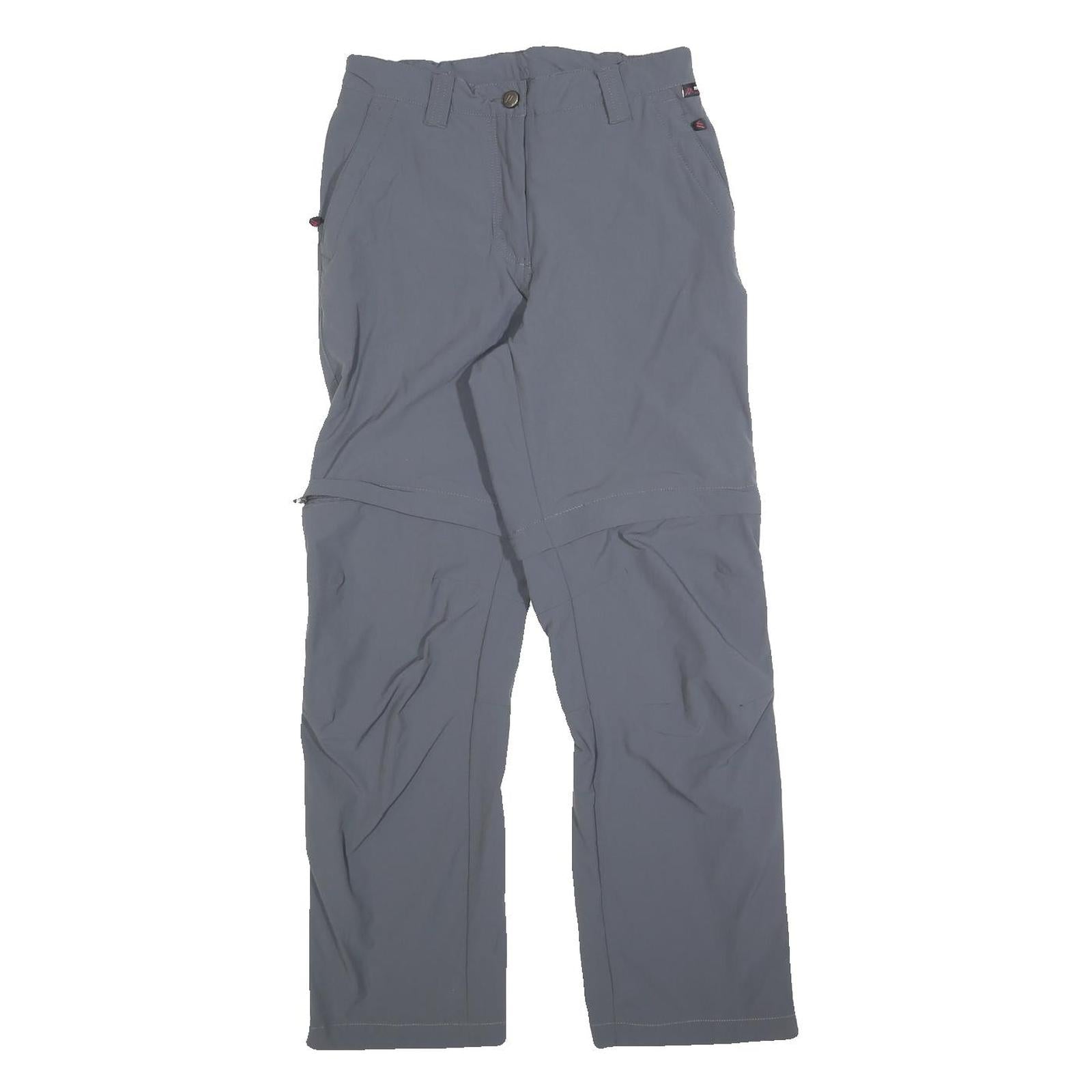 MAIER Womens Polyester Blend Blue Regular Zip Convertible Trousers W26 L28 Refurbished - N/A refurbished available on Cerqular