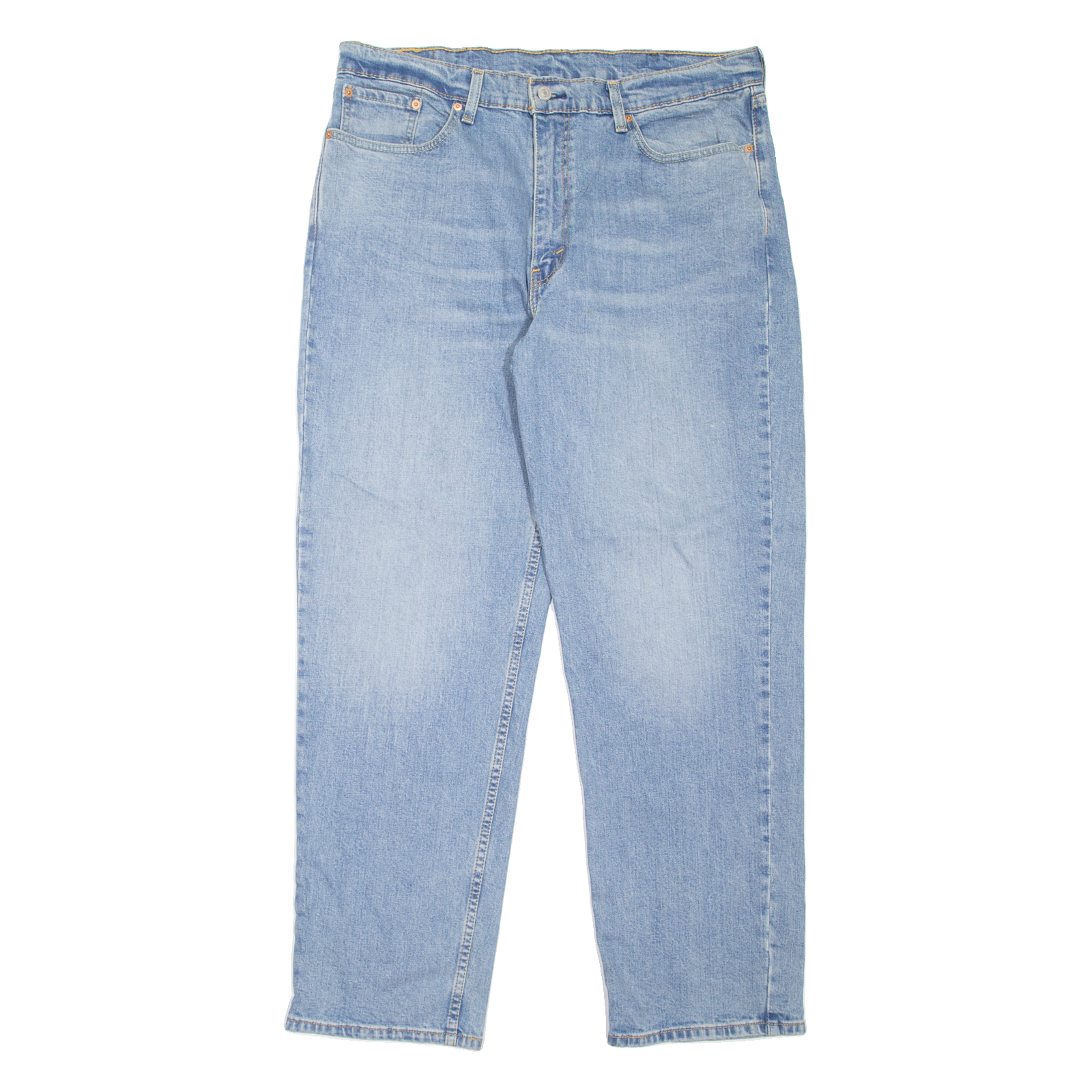 LEVI'S 550 Jeans Mens Blue Relaxed Tapered Stone Wash W38 L32 Refurbished - N/A refurbished available on Cerqular