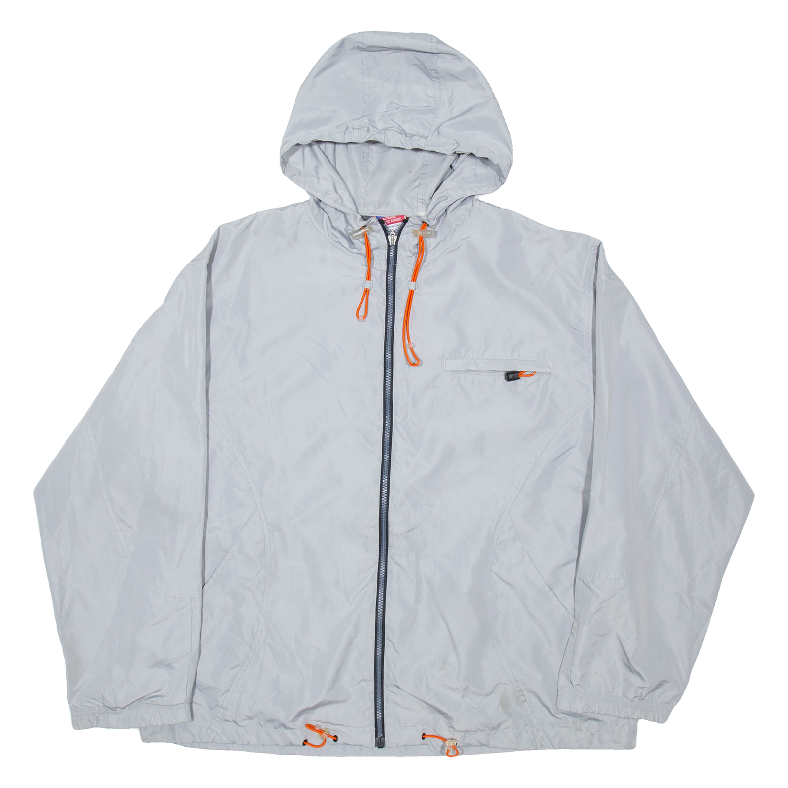 Buy CHAMPION Mens Track Jacket Silver Nylon Hooded XL Refurbished - $36.39 CHAMPION Mens Track Jacket Silver Nylon Hooded XL Refurbished - N/A refurbished available on Cerqular