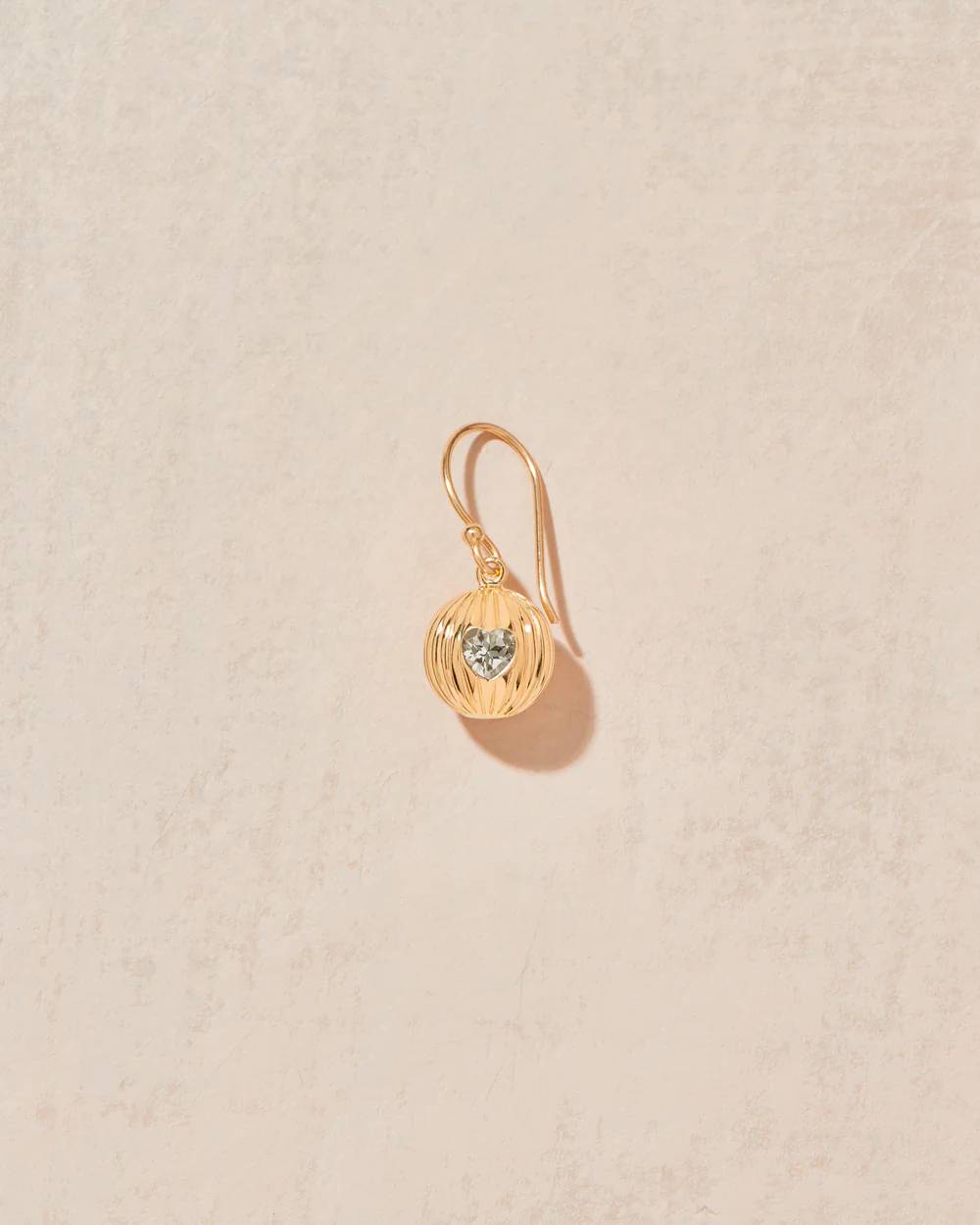 Earring Prema Bo Amethyste-Verte | Color: AMETHYSTE VERTE | Size: U Refurbished - Rue Madame is a known brand, and the standardized name is " refurbished available on Cerqular
