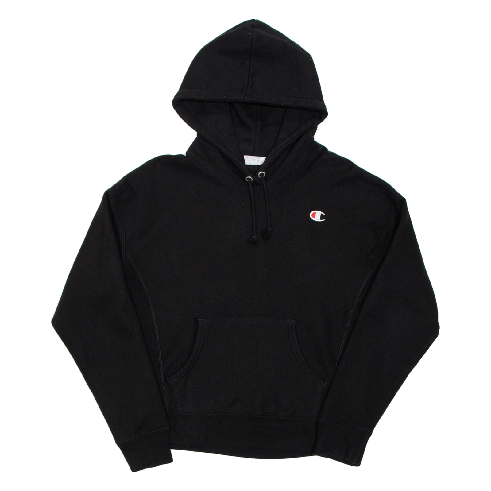CHAMPION REVERSE WEAVE Womens Black Hoodie M Refurbished - N/A refurbished available on Cerqular