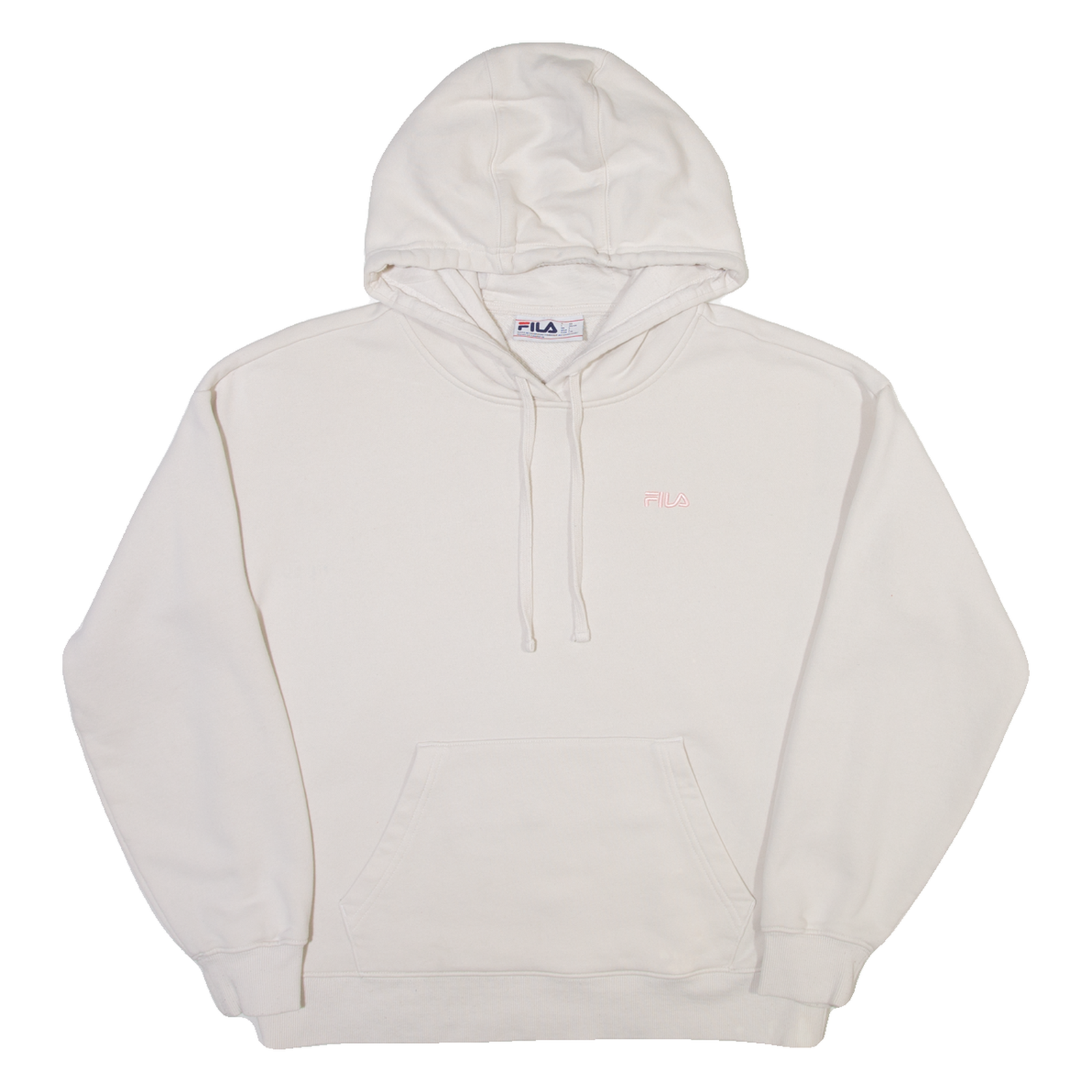 FILA Womens White Hoodie L Refurbished - N/A refurbished available on Cerqular