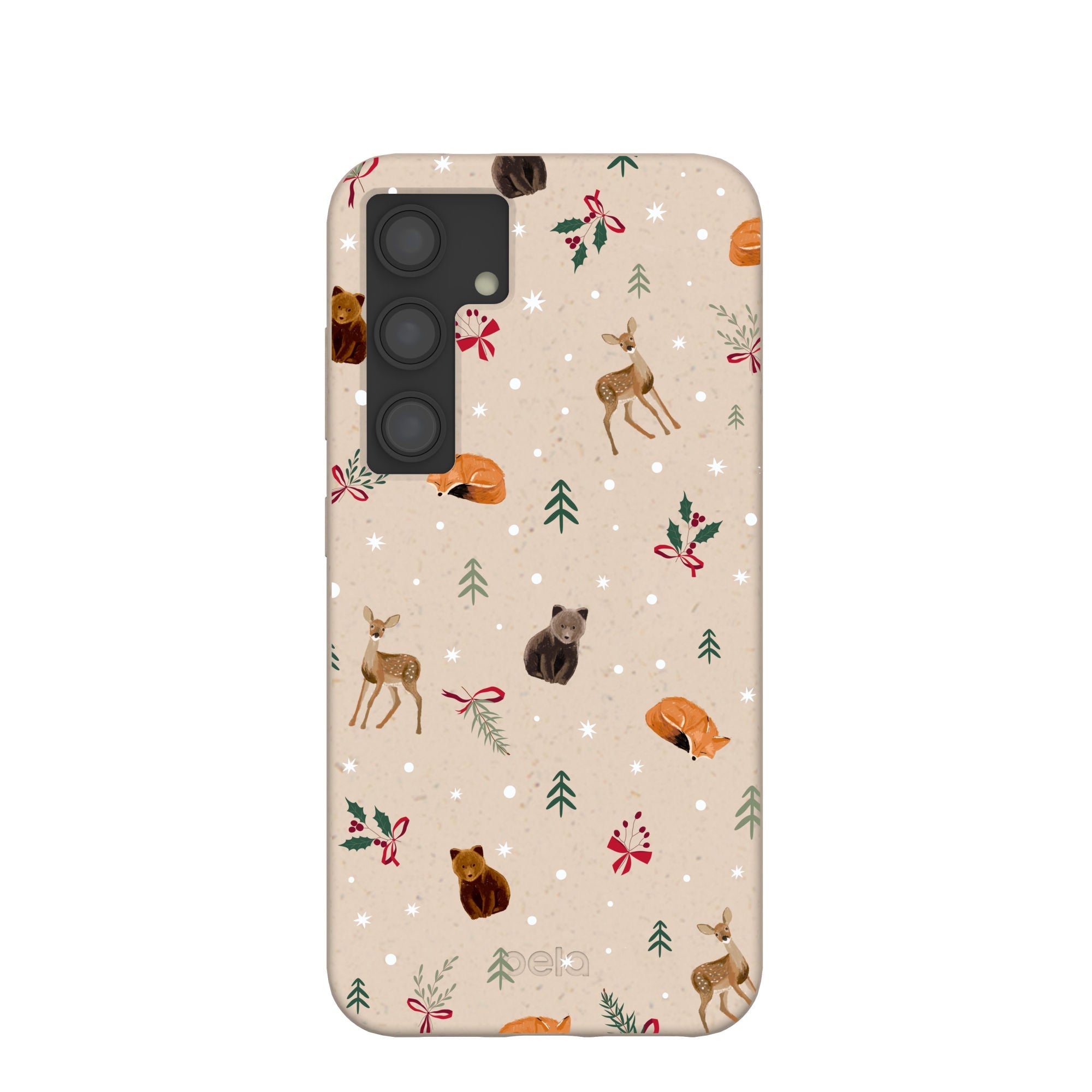 Seashell Winter Woodland Samsung Galaxy S24 Case Refurbished - Pela Case refurbished available on Cerqular
