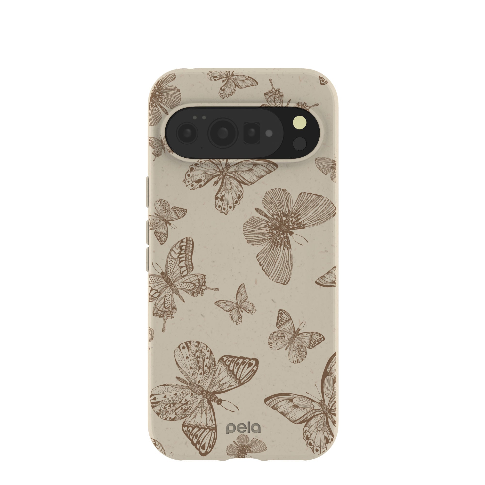 London Fog Delicate Flutters Google Pixel 10 Pro XL Case | PixelSnap Compatibility: Without PixelSnap Refurbished - Pela Case refurbished available on Cerqular