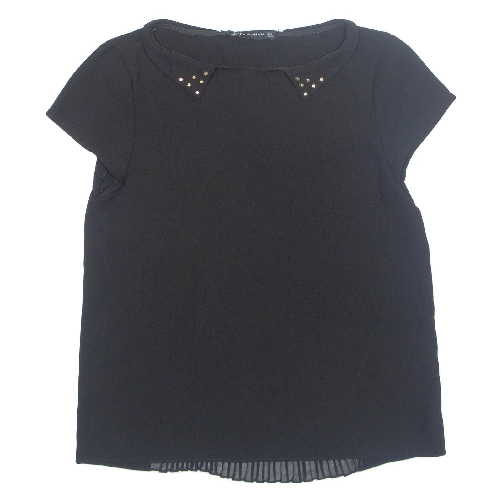 ZARA Womens Top Black M Refurbished - N/A refurbished available on Cerqular