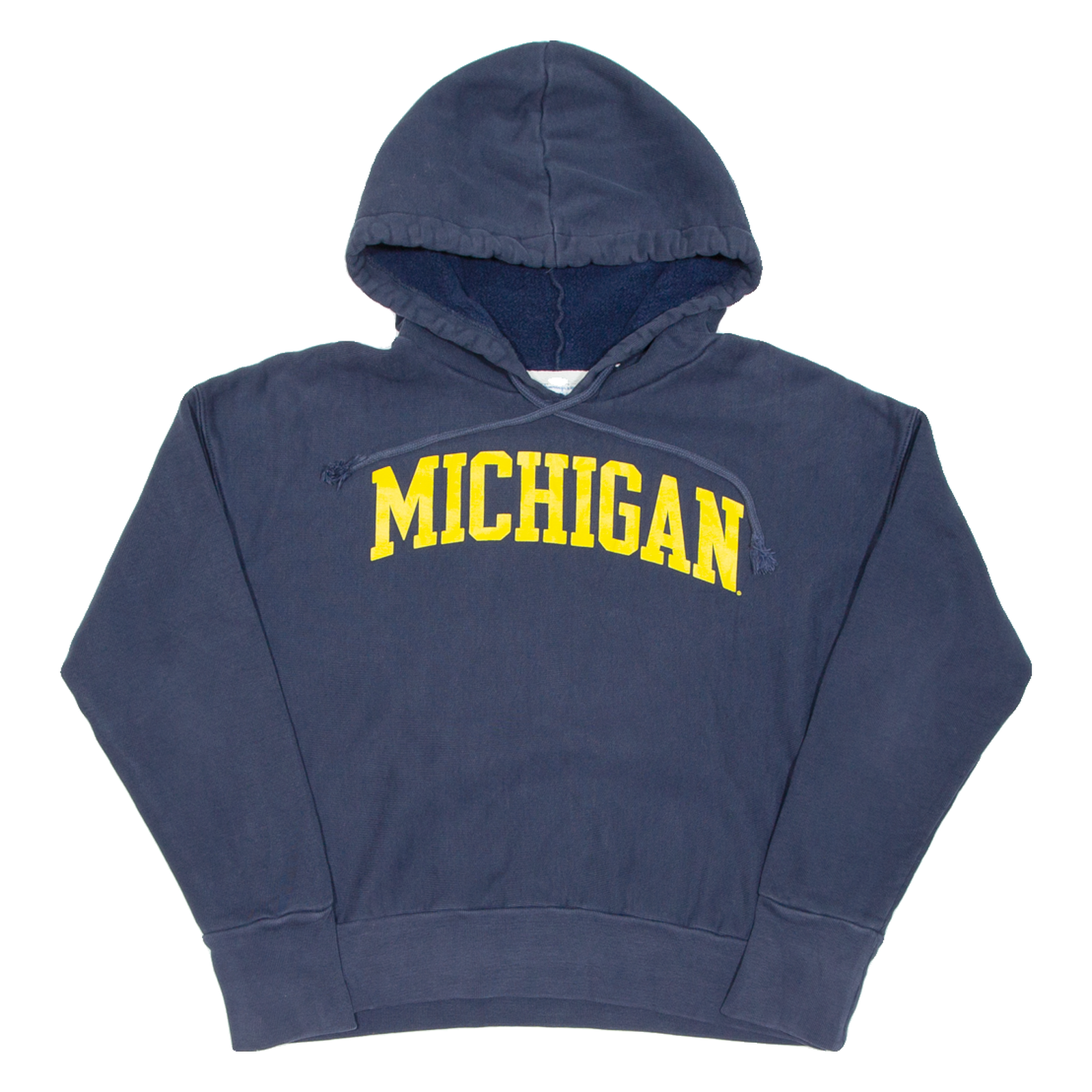 CHAMPION REVERSE WEAVE Michigan Womens Blue Hoodie USA M Refurbished - N/A refurbished available on Cerqular