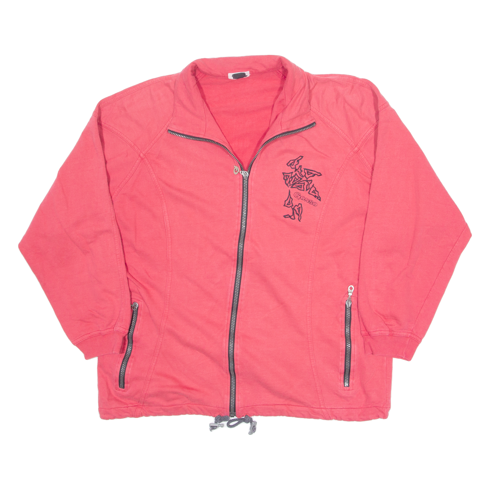 GONSO Womens Track Jacket Pink 90s L Refurbished - N/A refurbished available on Cerqular