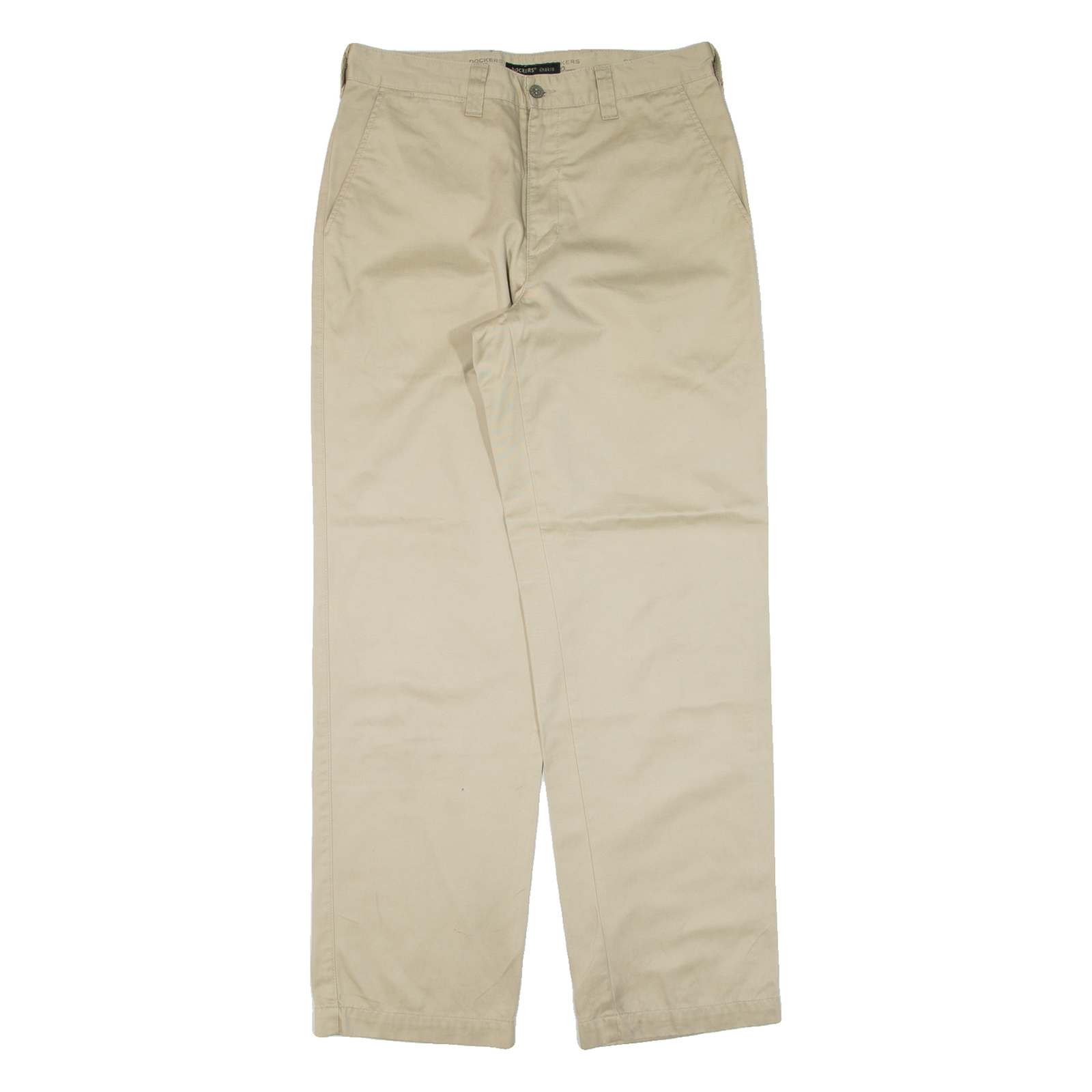 DOCKERS Mens Trousers Beige Classic Straight W31 L32 Refurbished - N/A refurbished available on Cerqular