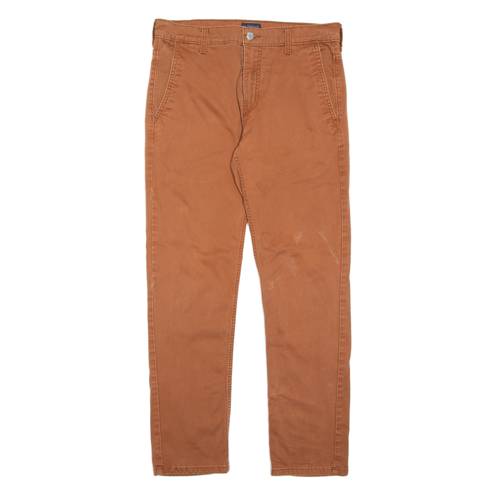 LEVI'S Mens Trousers Beige Regular Straight W32 L30 Refurbished - N/A refurbished available on Cerqular