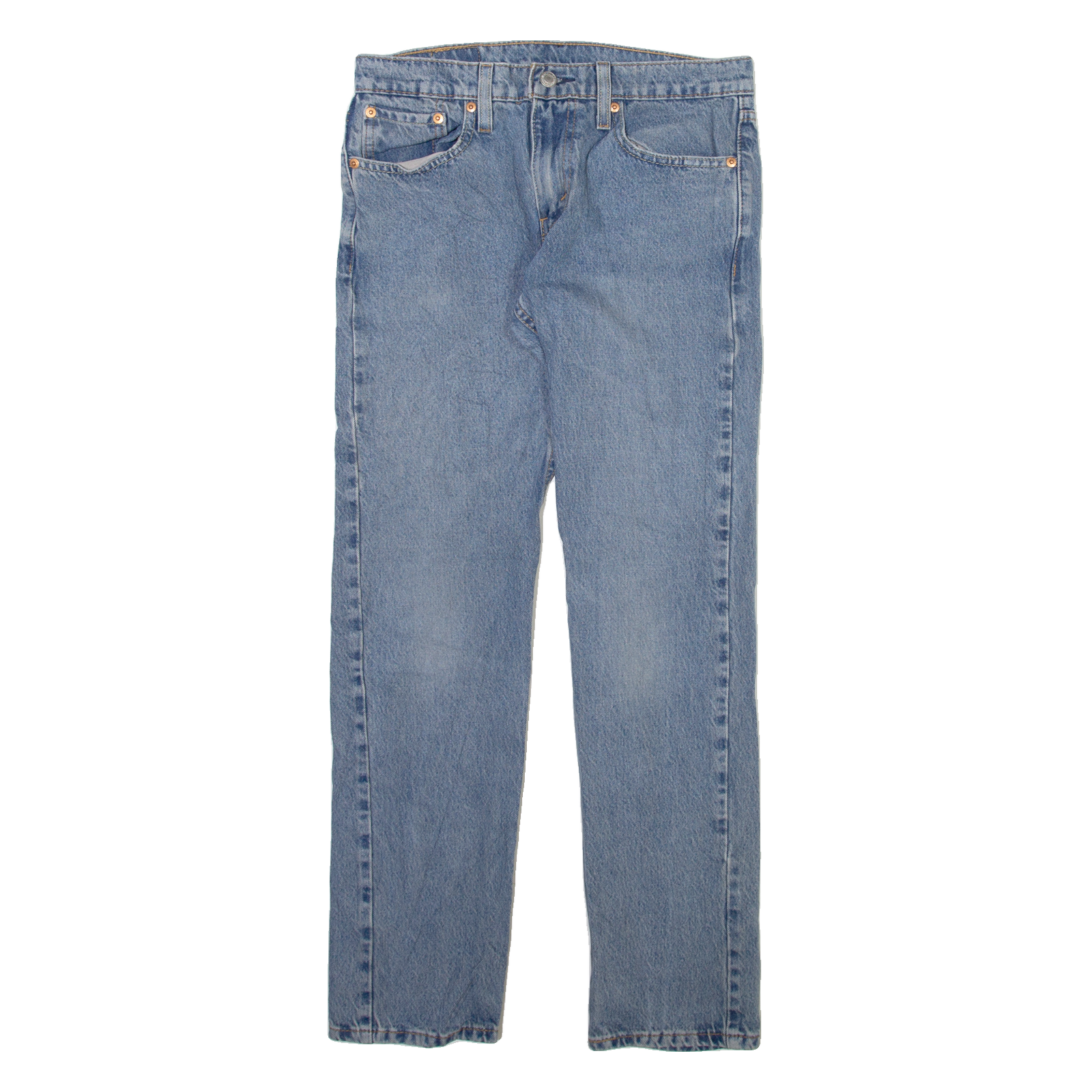 LEVI'S 502 Jeans Mens Blue Regular Tapered Stone Wash W28 L29 Refurbished - N/A refurbished available on Cerqular