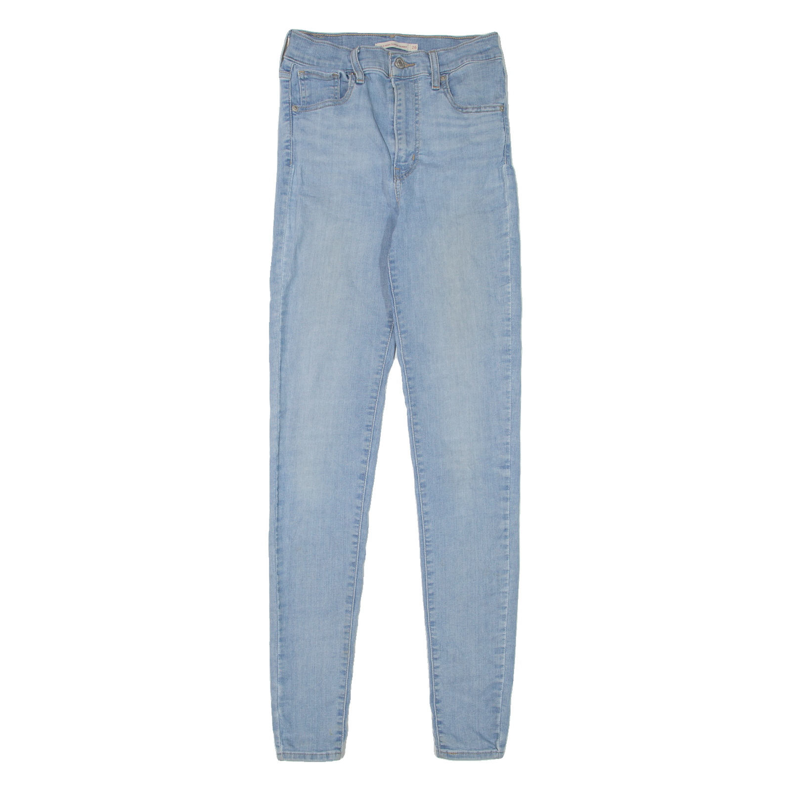 LEVI'S Mile High Womens Jeans Blue Slim Skinny Stone Wash W26 L32 Refurbished - N/A refurbished available on Cerqular