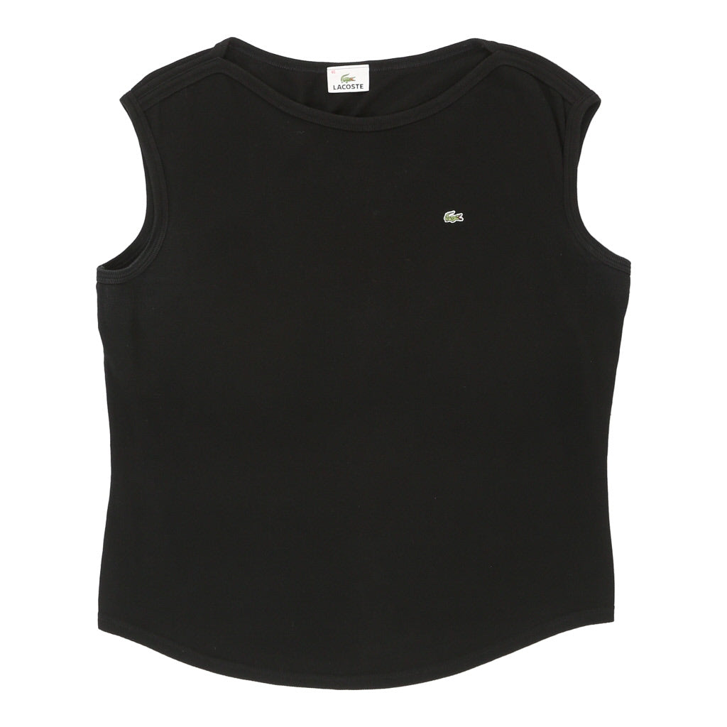 Lacoste Vest - XL Black Cotton | Size: x-large Refurbished - N/A (Preloved Designer is not a specific brand, it refurbished available on Cerqular