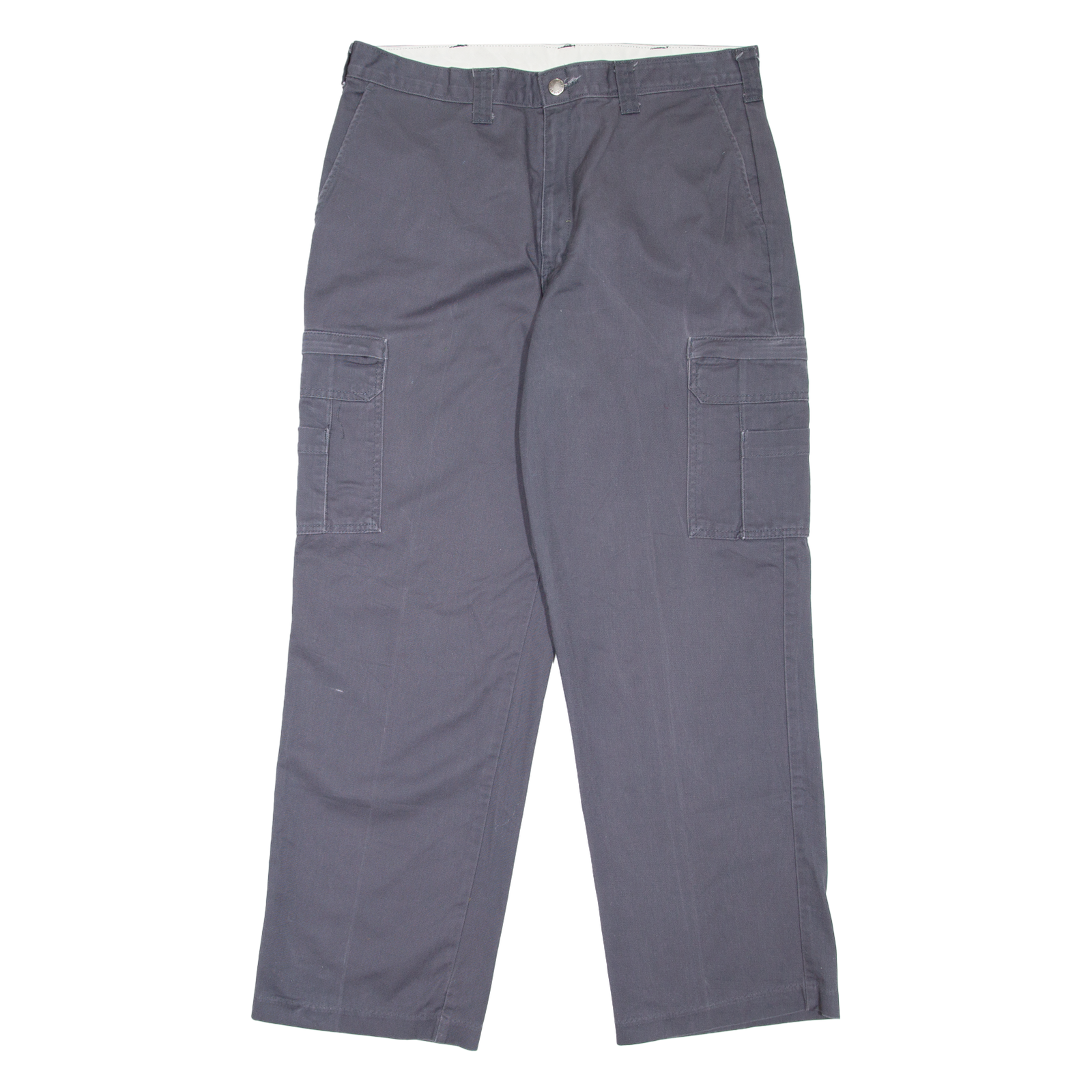 DICKIES Cargo Workwear Mens Trousers Grey Relaxed Tapered W36 L32 Refurbished - N/A refurbished available on Cerqular