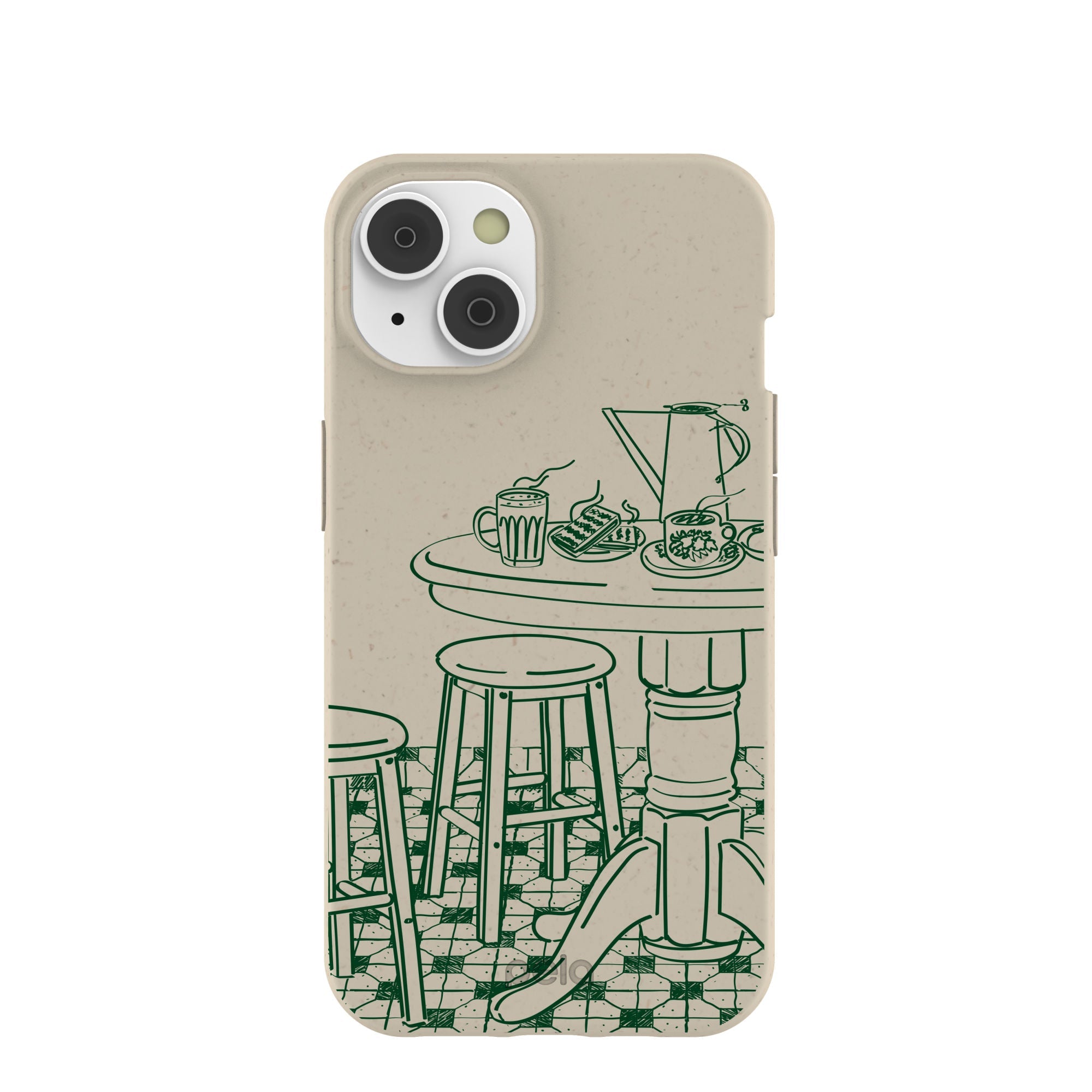 London Fog Brunch iPhone 14/16e Case Refurbished - Pela Case refurbished available on Cerqular