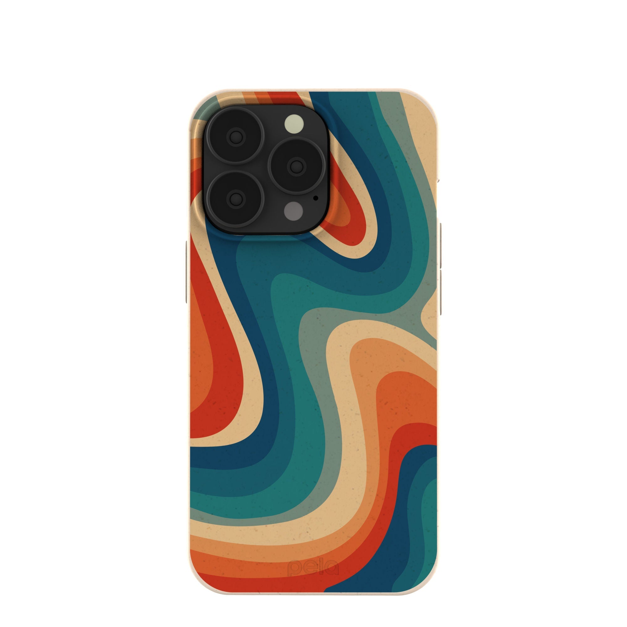 Seashell Disco iPhone 13 Pro Case Refurbished - Pela Case refurbished available on Cerqular