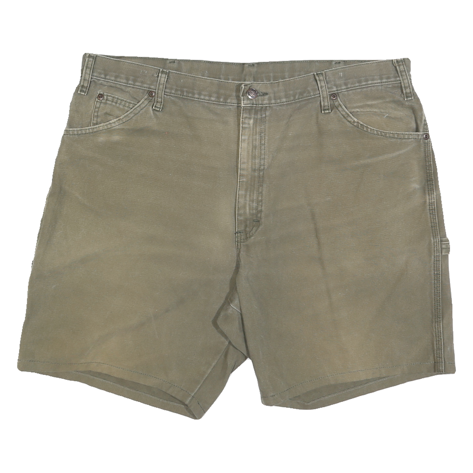 DICKIES Mens Shorts Beige Casual Cotton Blend XL W40 Workwear Utility Refurbished - N/A refurbished available on Cerqular