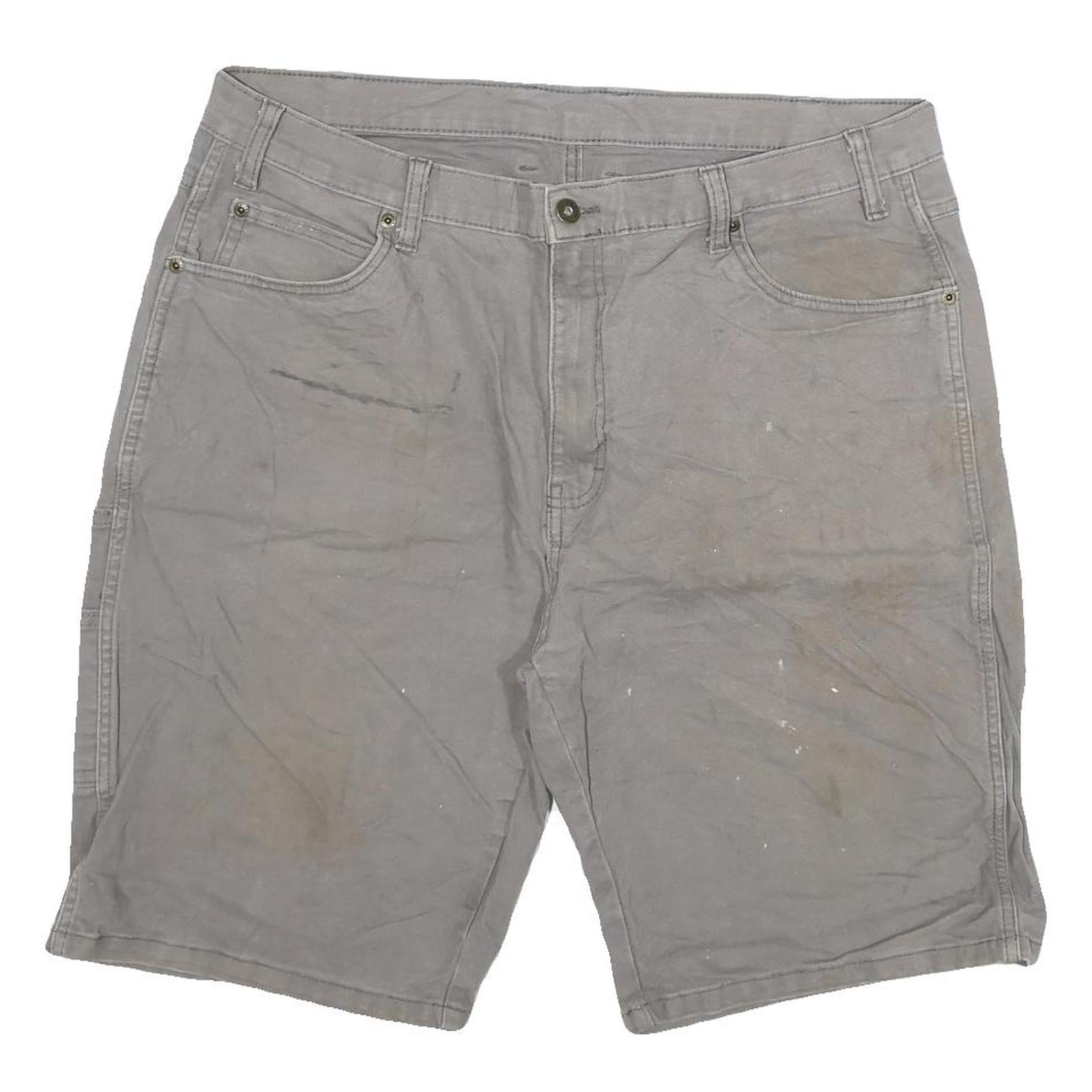 DICKIES Mens Shorts Grey Casual Cargo Workwear 3XL W38 Durable Cotton Blend Refurbished - N/A refurbished available on Cerqular