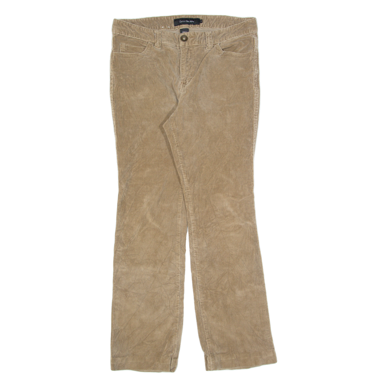 Buy CALVIN KLEIN JEANS Womens Corduroy Trousers Brown Slim Straight W30 L28 Refurbished - $28.59 CALVIN KLEIN JEANS Womens Corduroy Trousers Brown Slim Straight W30 L28 Refurbished - N/A refurbished available on Cerqular