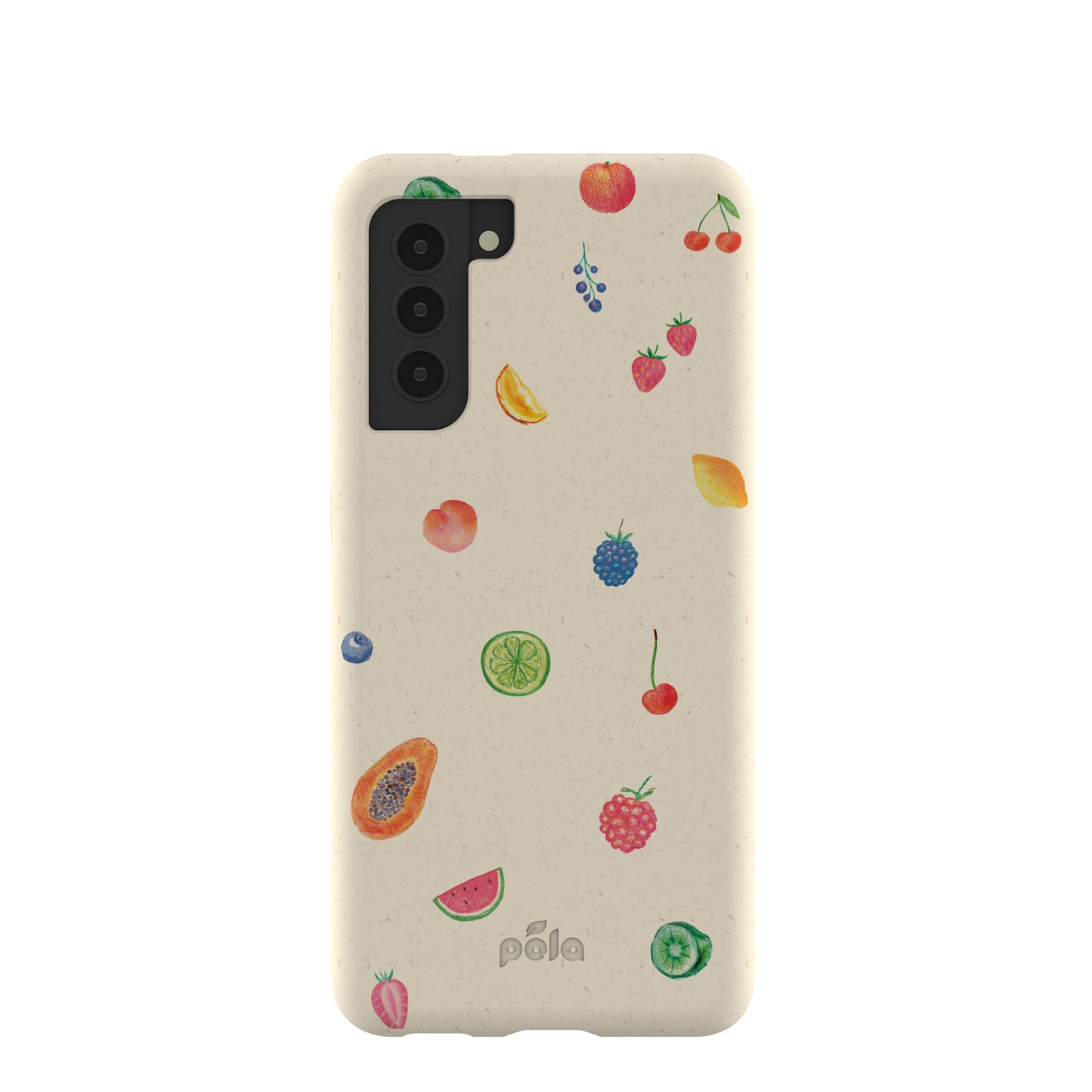 London Fog Lil Fruity Samsung Galaxy S21 Case Refurbished - Pela Case refurbished available on Cerqular