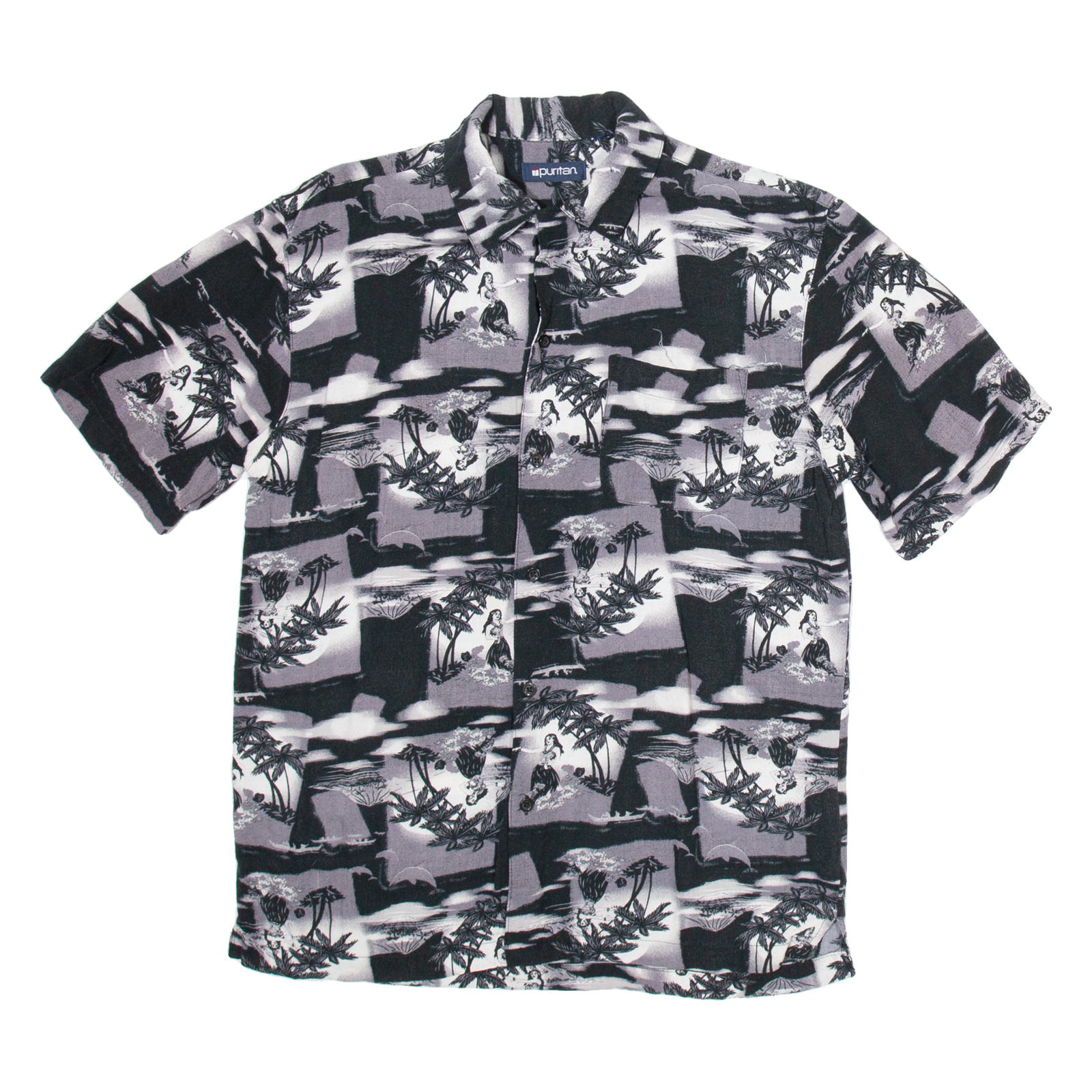 Buy Mens Hawaiian Shirt Black Floral S Refurbished - $18.19 Mens Hawaiian Shirt Black Floral S Refurbished - N/A refurbished available on Cerqular