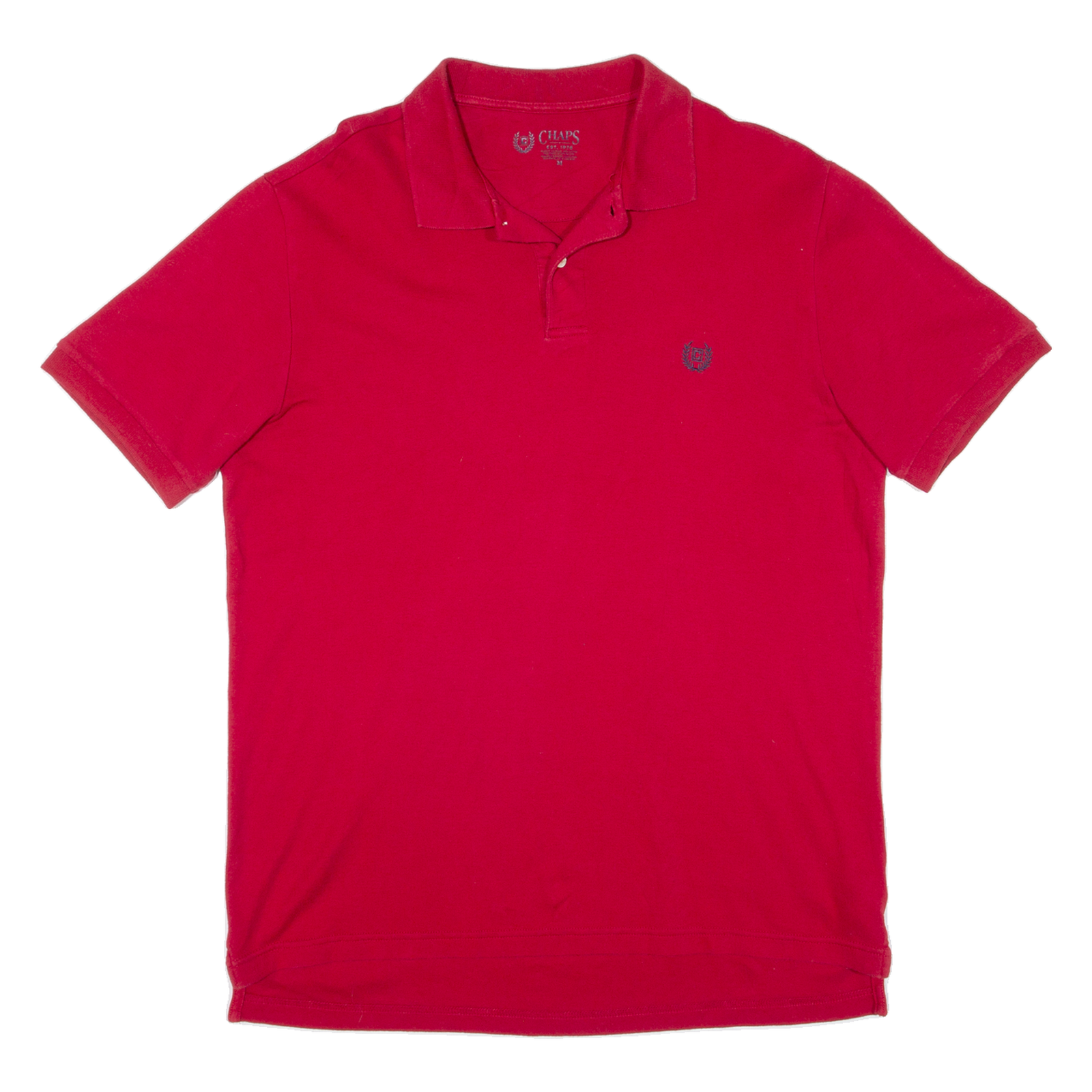 CHAPS Mens Polo Shirt Red M Refurbished - N/A refurbished available on Cerqular