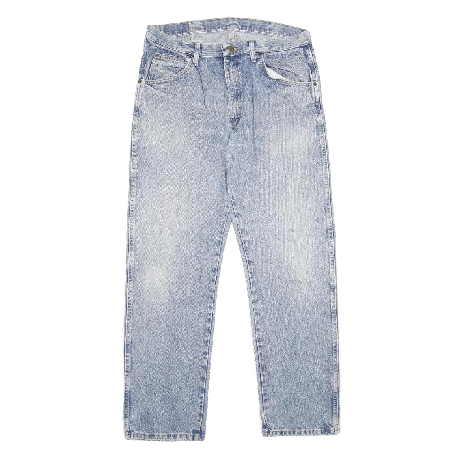 Buy WRANGLER Mens Regular Fit Blue Denim Stone Wash Jeans W36 L32 Classic Cotton Zip Refurbished - $29.89 WRANGLER Mens Regular Fit Blue Denim Stone Wash Jeans W36 L32 Classic Cotton Zip Refurbished - N/A refurbished available on Cerqular