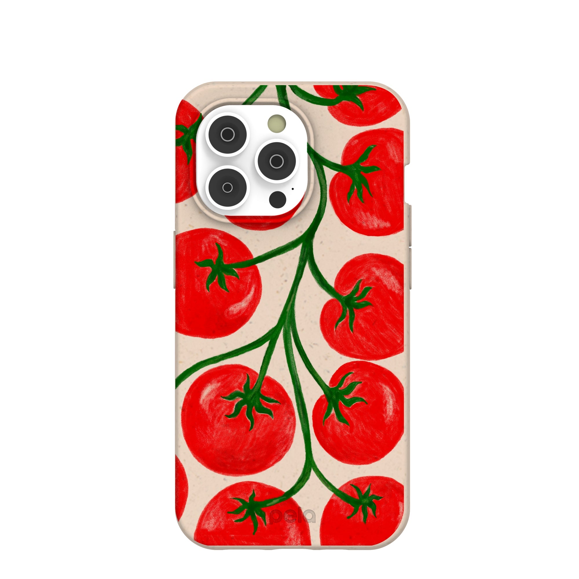 Seashell Tomato Tango iPhone 14 Pro Case Refurbished - Pela Case refurbished available on Cerqular