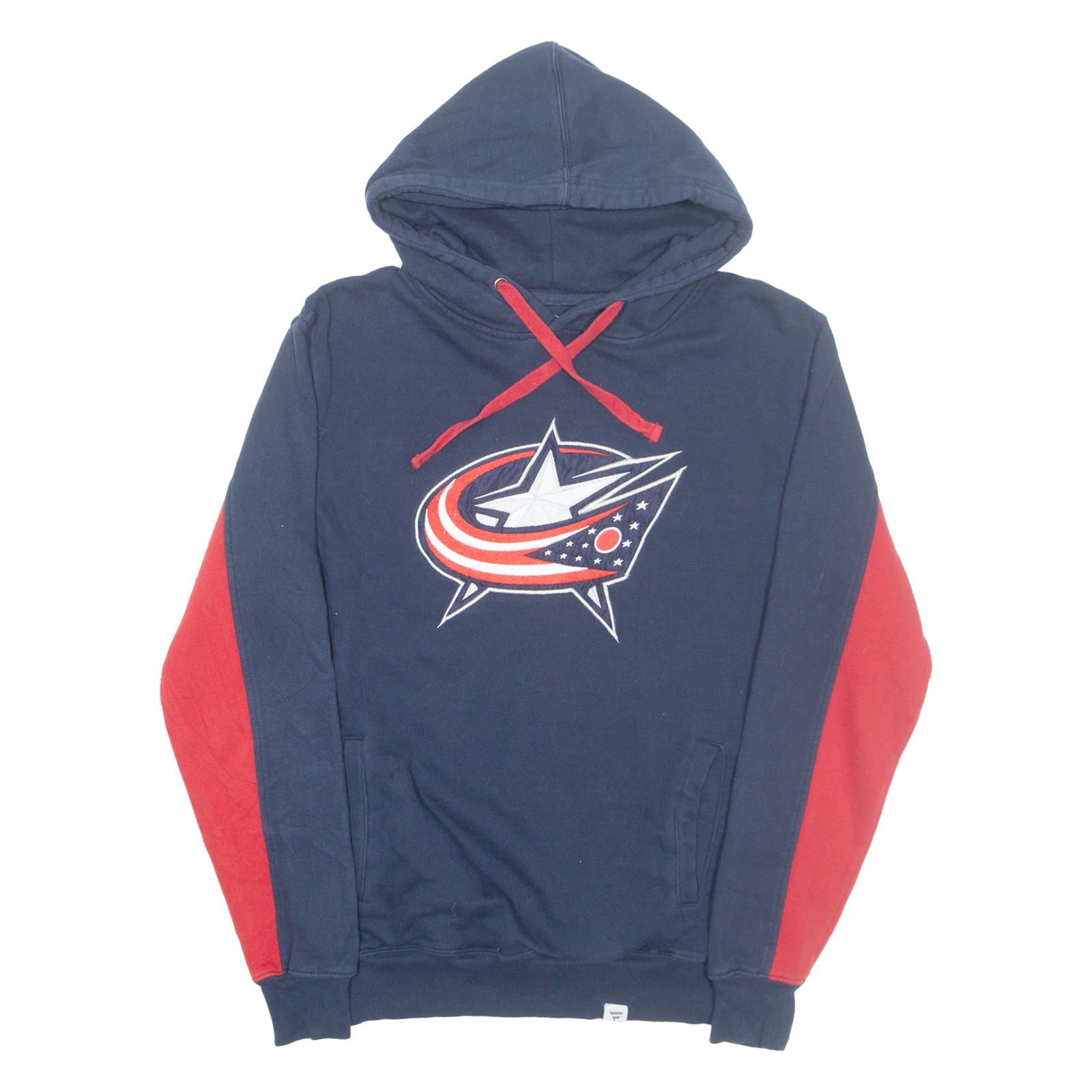 FANATIC Blue Jackets Mens Blue Hoodie USA S Refurbished - N/A refurbished available on Cerqular