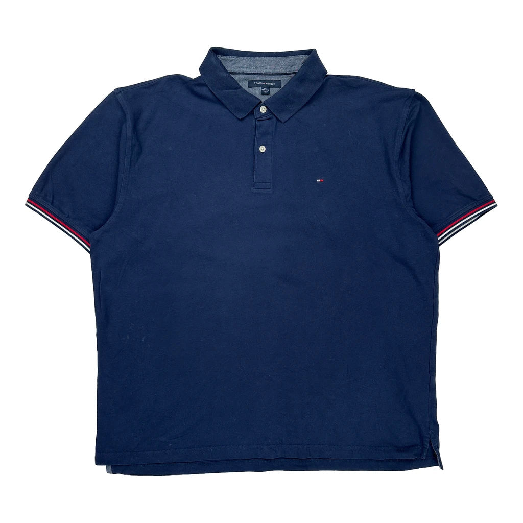 Buy Tommy Hilfiger Polo Shirt - 2XL Navy Cotton Refurbished - $24.11 Tommy Hilfiger Polo Shirt - 2XL Navy Cotton Refurbished - Thrifted (note: this is a term often used to describe second- refurbished available on Cerqular