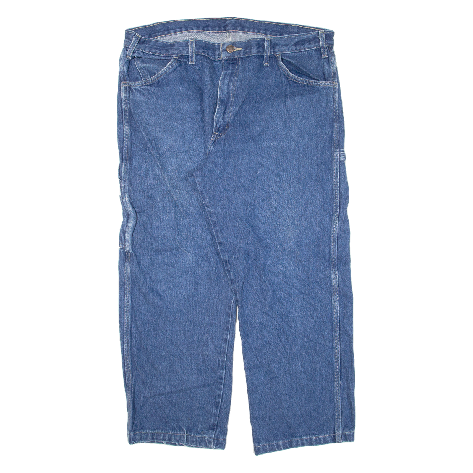 Buy DICKIES Carpenter Workwear Mens Jeans Blue Relaxed Straight W38 L25 Refurbished - $36.39 DICKIES Carpenter Workwear Mens Jeans Blue Relaxed Straight W38 L25 Refurbished - N/A refurbished available on Cerqular
