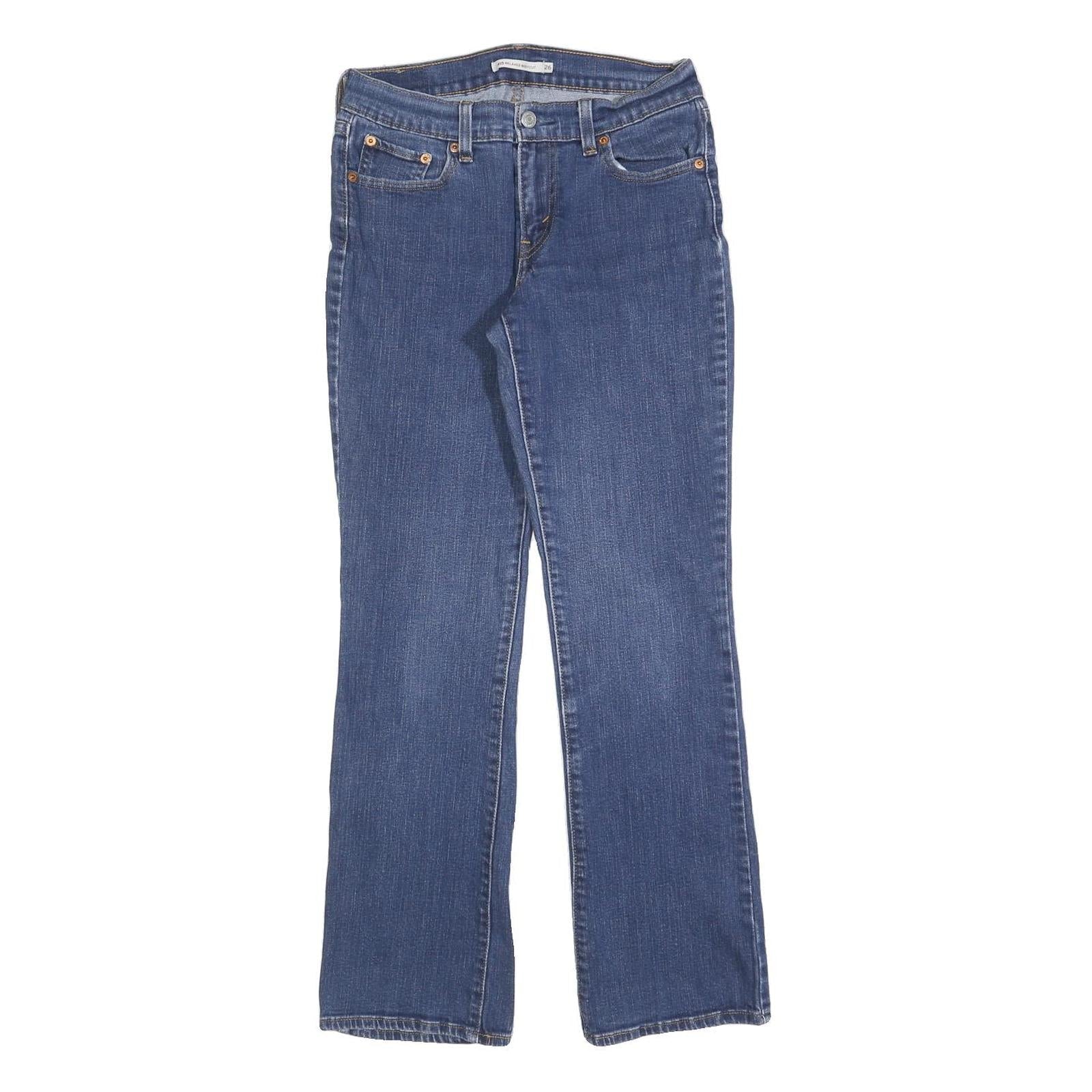 LEVI'S 415 Womens Jeans Blue Relaxed Straight Denim Medium W26 L32 Classic Style Refurbished - N/A refurbished available on Cerqular
