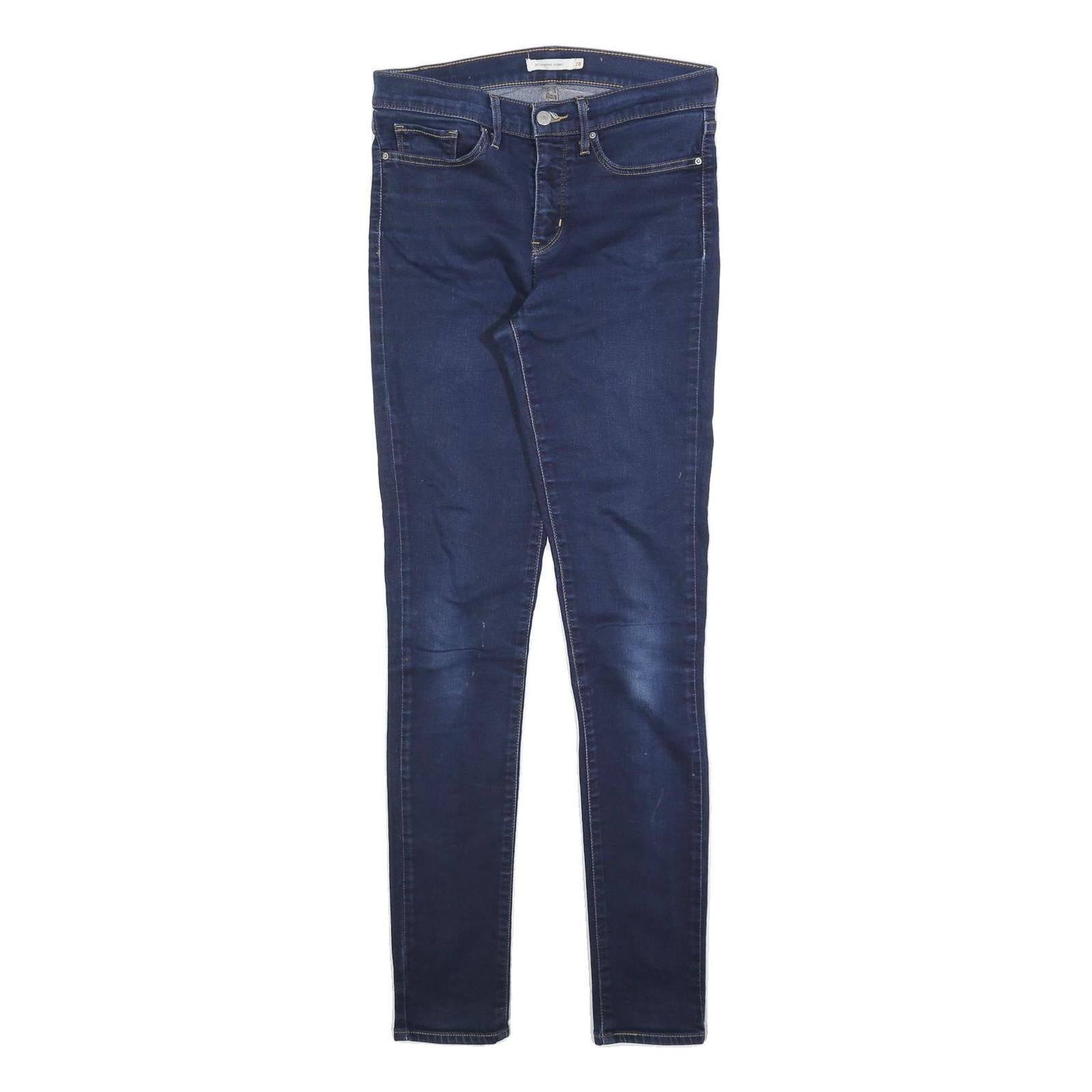 LEVI'S 311 Womens Jeans Blue Slim Skinny Denim Medium W28 L32 Stretch Cotton Refurbished - N/A refurbished available on Cerqular