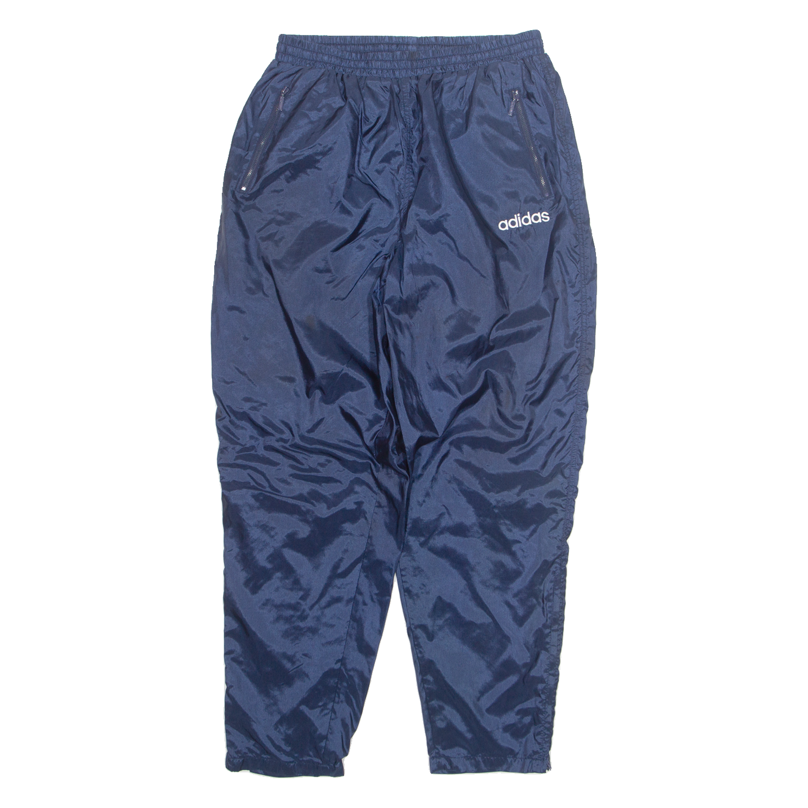 ADIDAS Mens Track Pants Blue Tapered XL W30 L30 Refurbished - N/A refurbished available on Cerqular