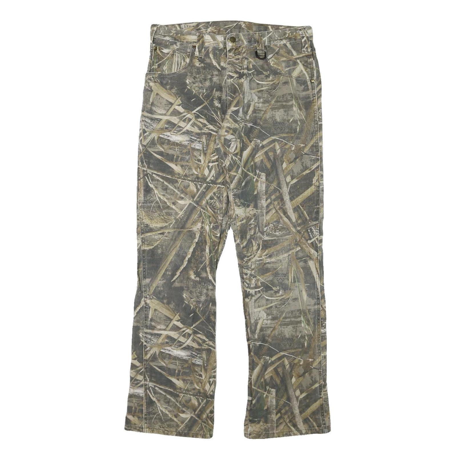 REALTREE Mens Cotton Blend Camouflage Regular Fit Straight Leg Trousers W33 L32 Refurbished - N/A refurbished available on Cerqular
