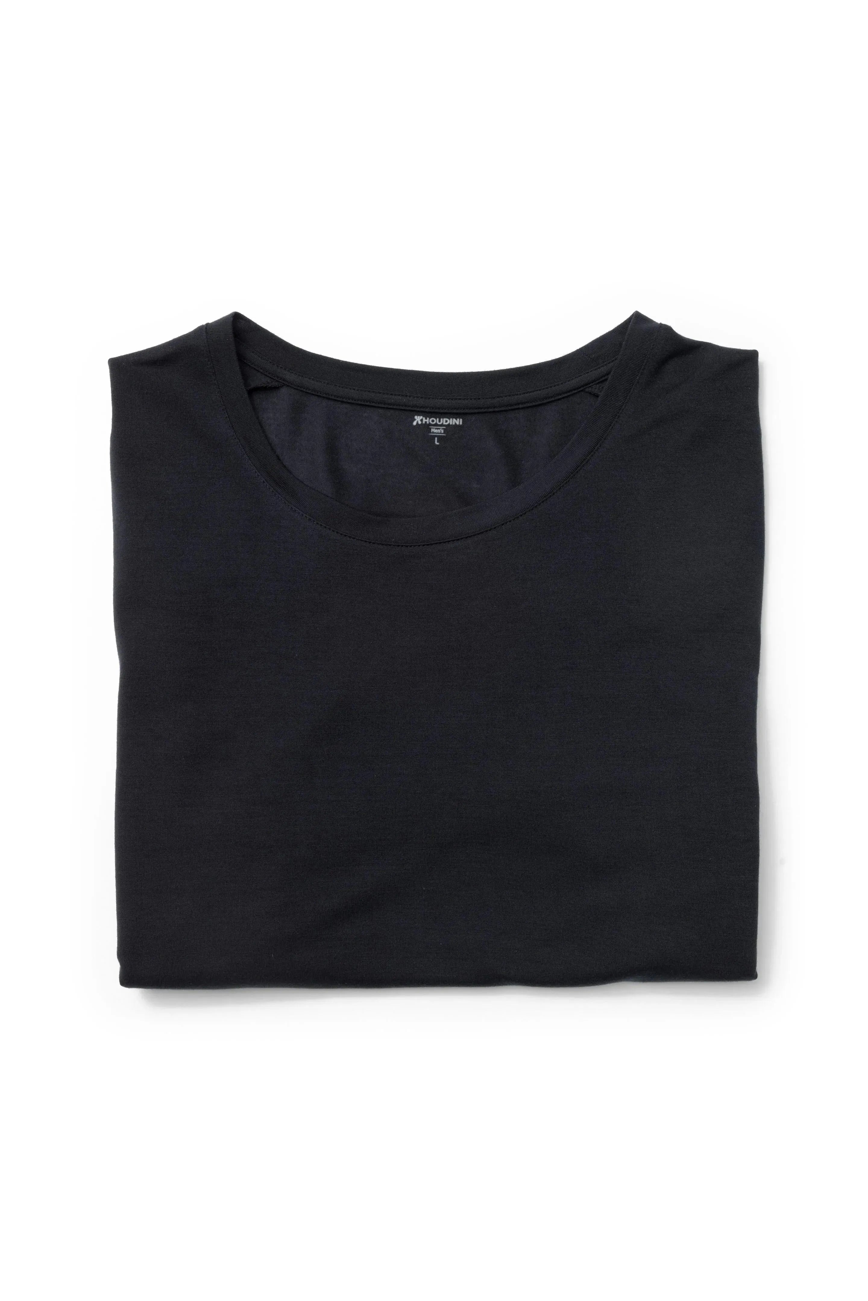 Buy M's Tree Tee | Color: true black | Size: L Refurbished - $65.00 M's Tree Tee | Color: true black | Size: L Refurbished - Houdini Sportswear refurbished available on Cerqular