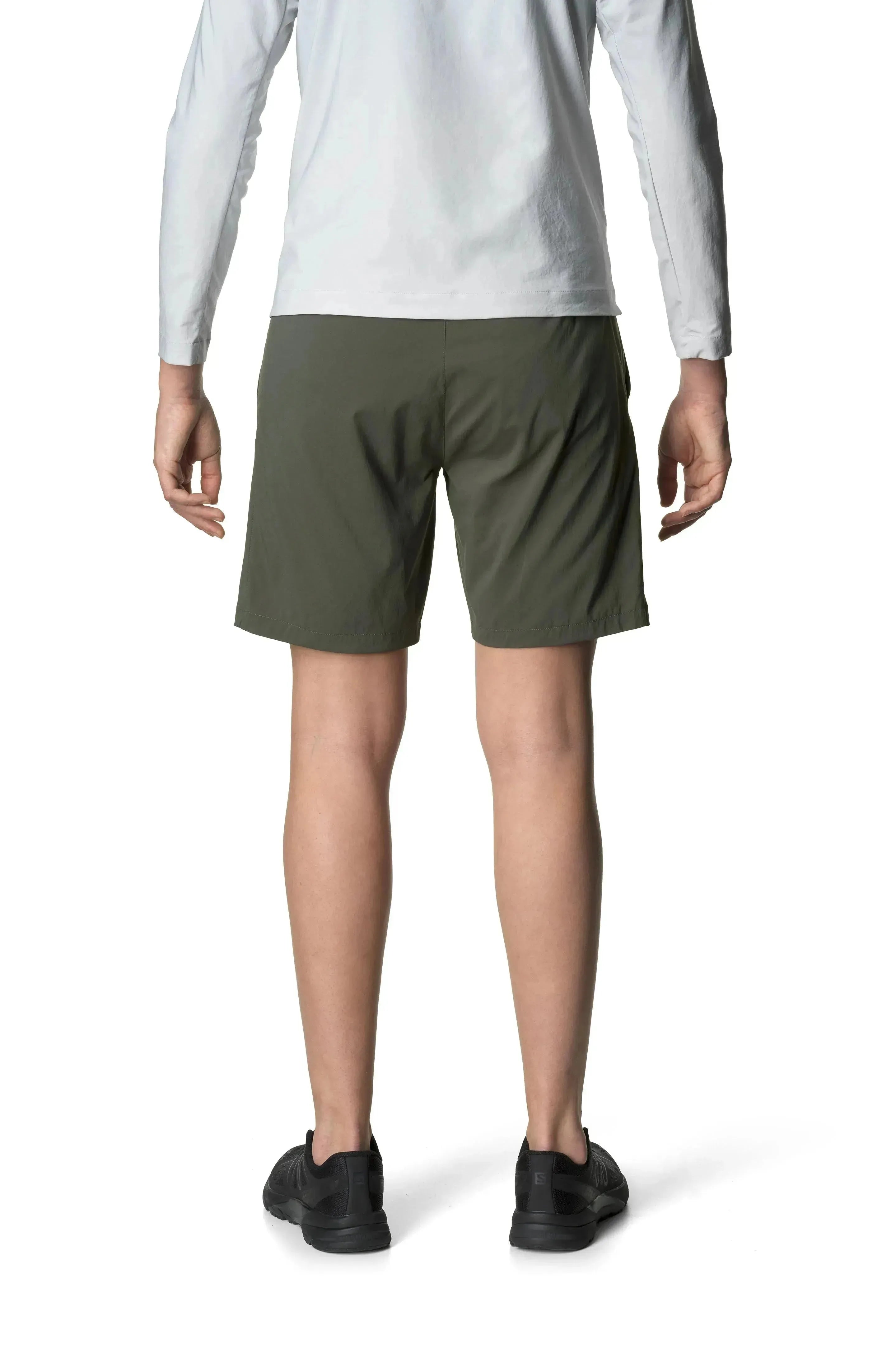 Buy W's Wadi Shorts | Color: baremark green | Size: L Refurbished - $100.00 W's Wadi Shorts | Color: baremark green | Size: L Refurbished - Houdini Sportswear refurbished available on Cerqular